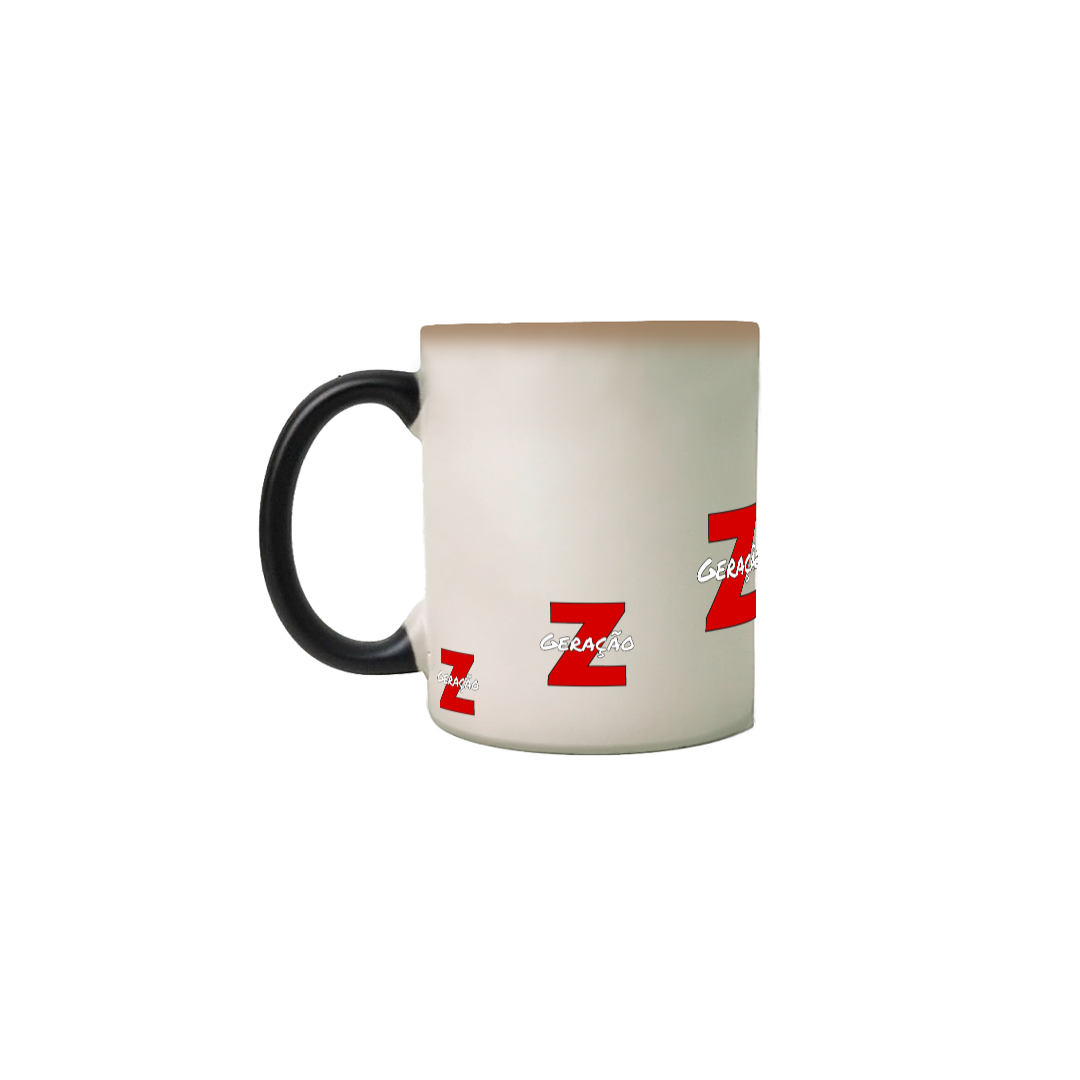 Nome do produto: Caneca mágica Geração Z -M001