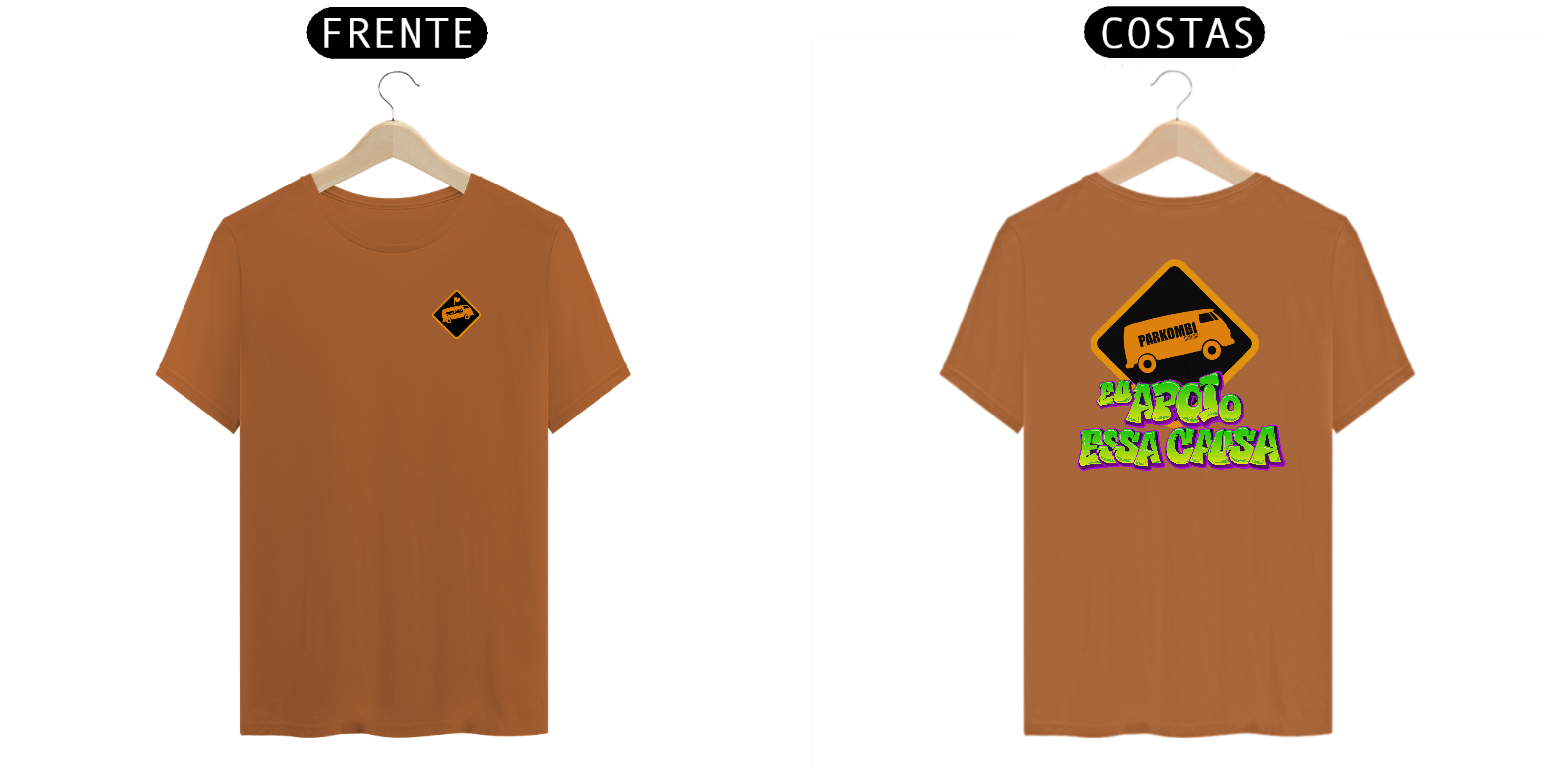 Nome do produto: Camisa masculina Parkombi eu apoio essa causa  - M002