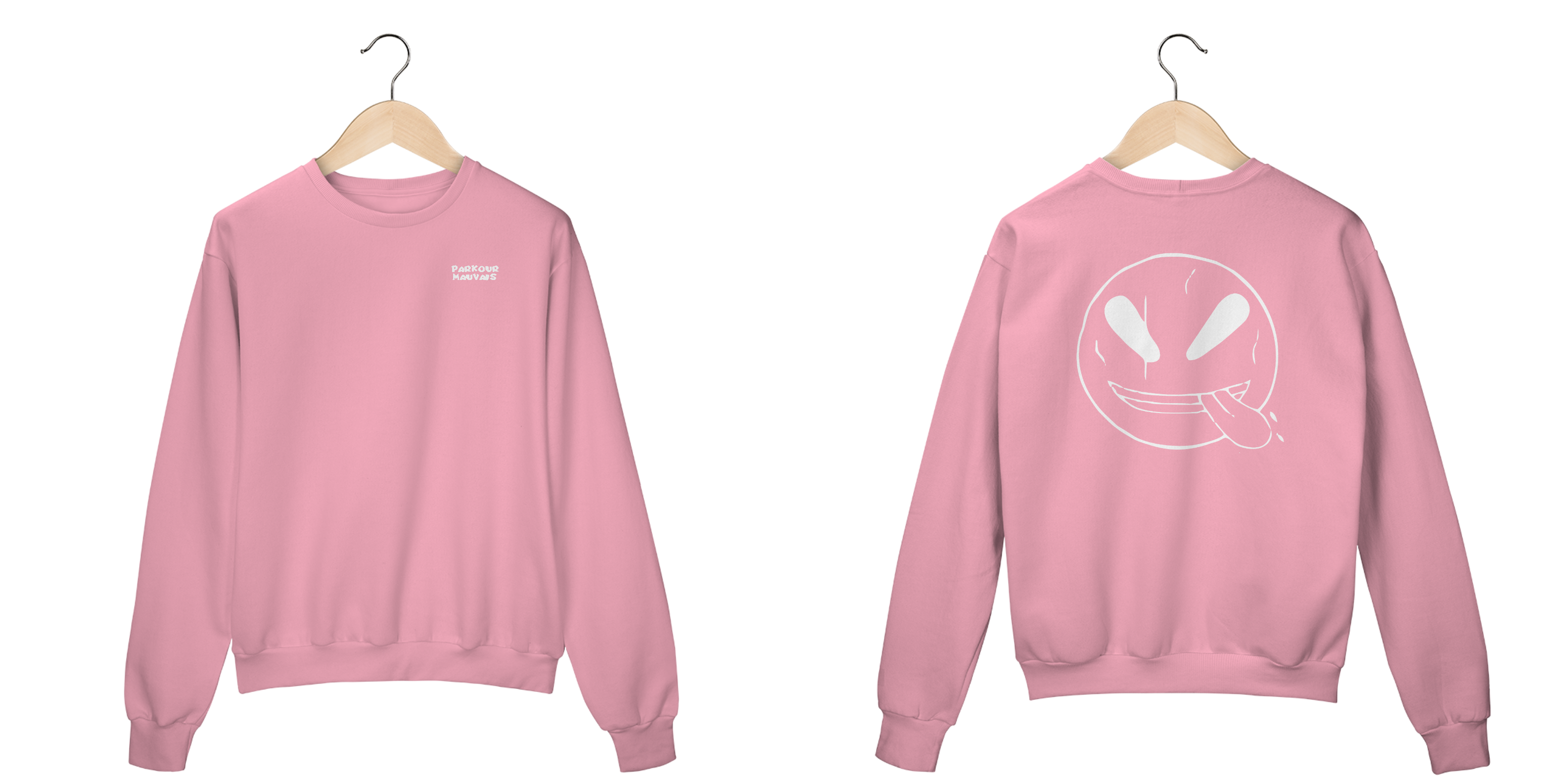 Nome do produto: Moletom parkour mauvais unissex sem bolso -M002