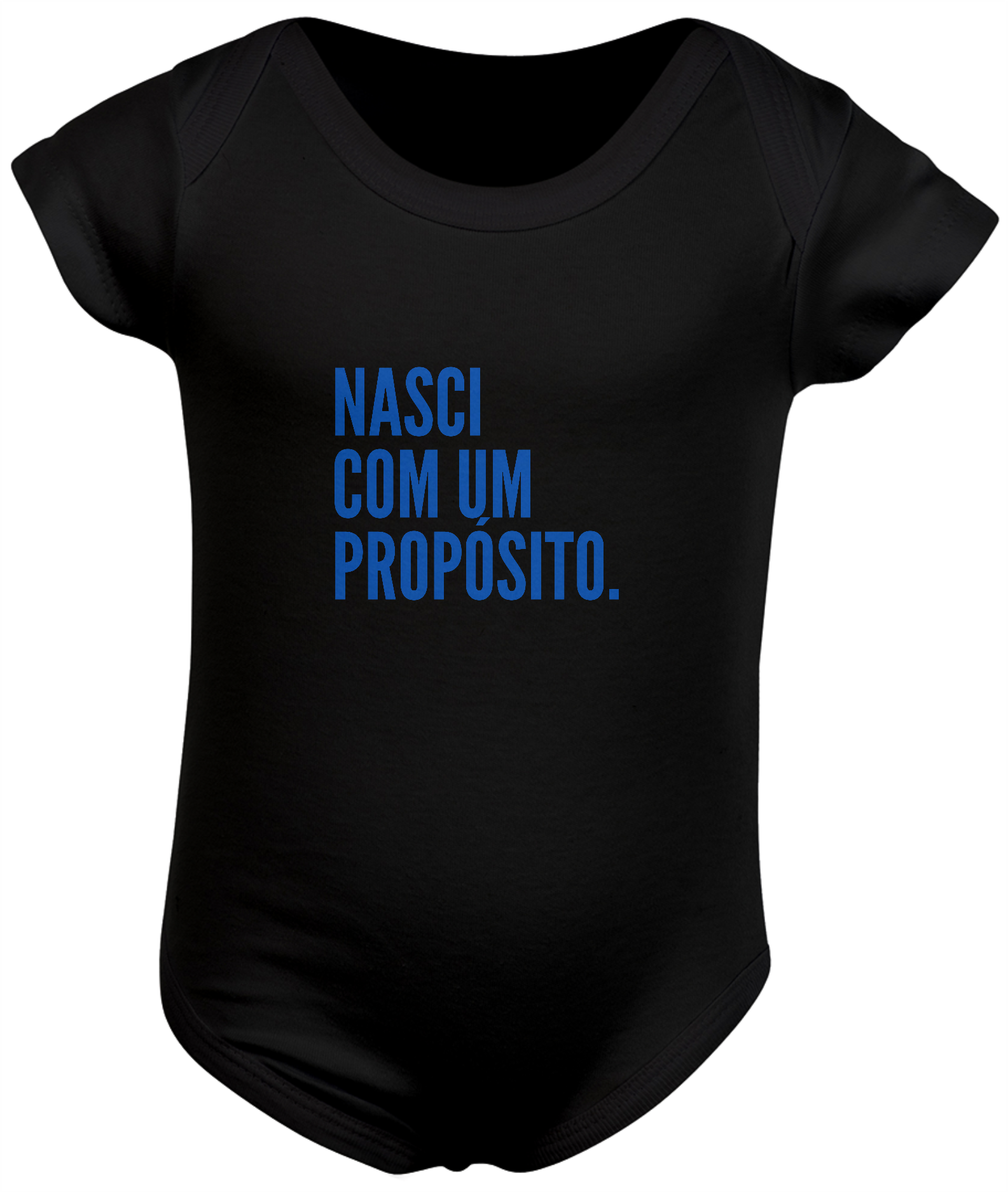 Nome do produto: Body Nasci Com Um Propósito Menino