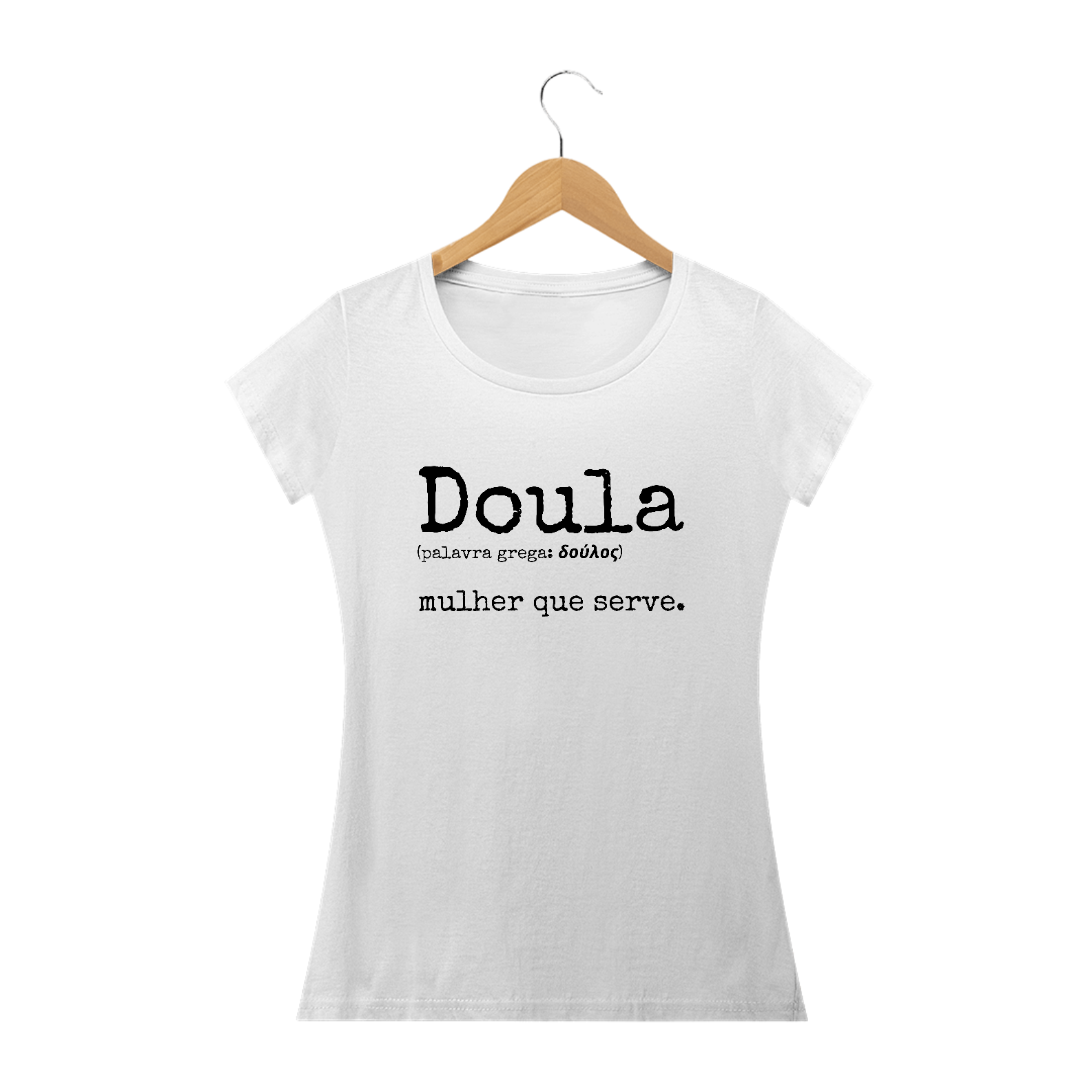 Nome do produto: Camiseta Baby Long Prime Significado Doula