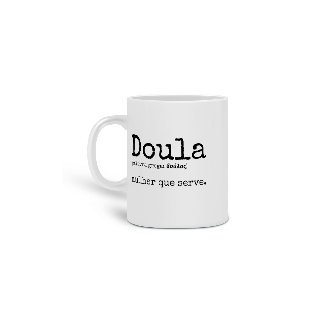 Nome do produto: Caneca Doula Significado