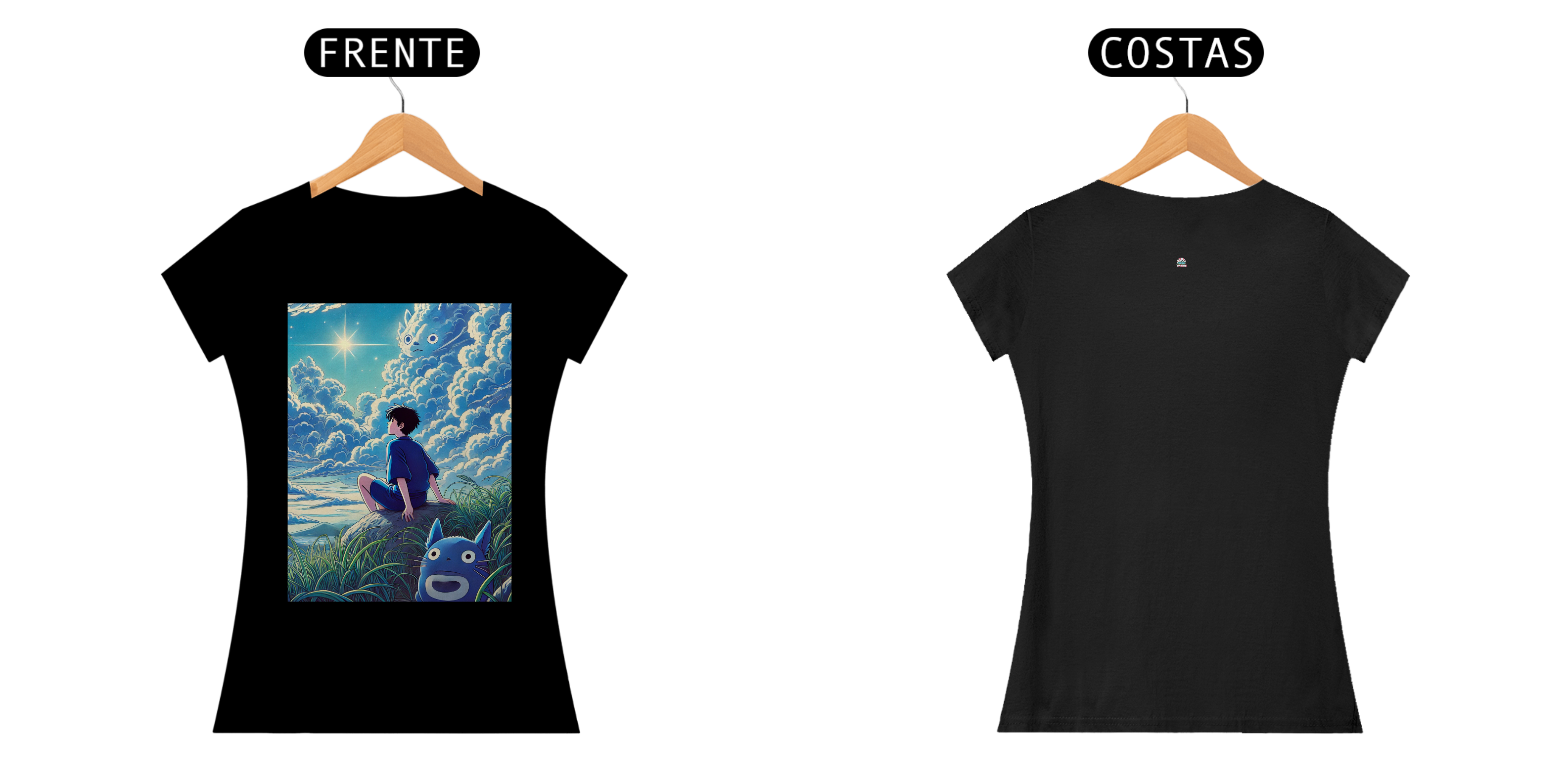 Nome do produto: T-shirt Kenta Fujimoto  Baby look Feminina