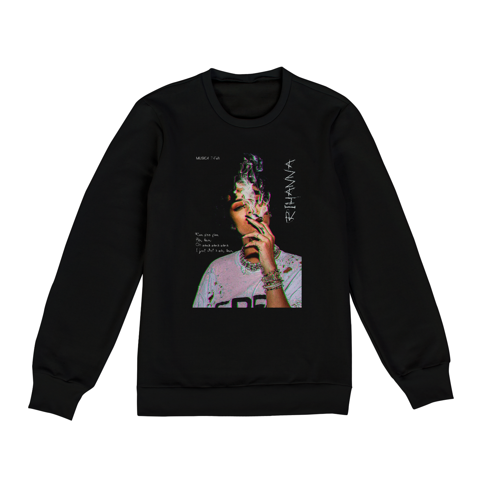 Nome do produto: Moletom Rihanna