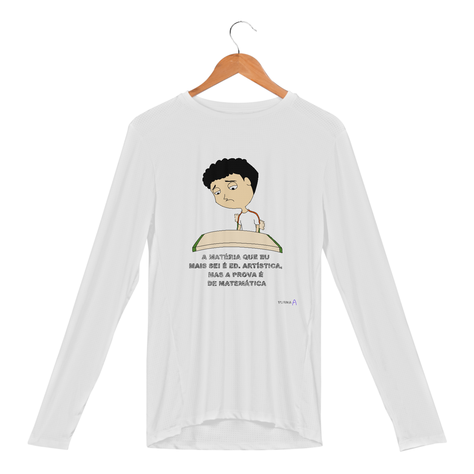 Nome do produto: CAMISA MANGA LONGA SPORT DRY UV - TRISTE