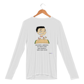 CAMISA MANGA LONGA SPORT DRY UV - SATISFAÇÃO