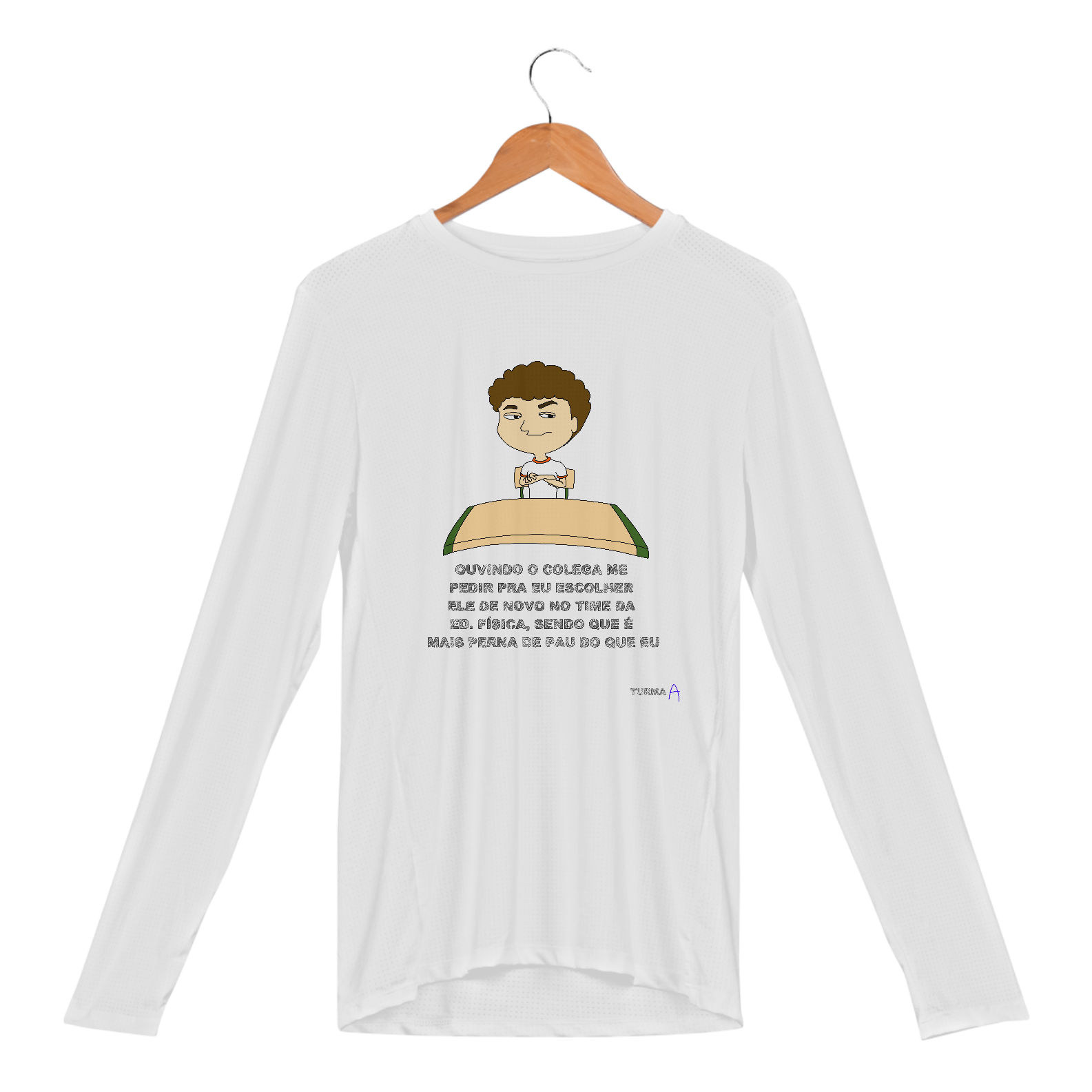 CAMISA MANGA LONGA SPORT DRY UV - PERNA DE PAL