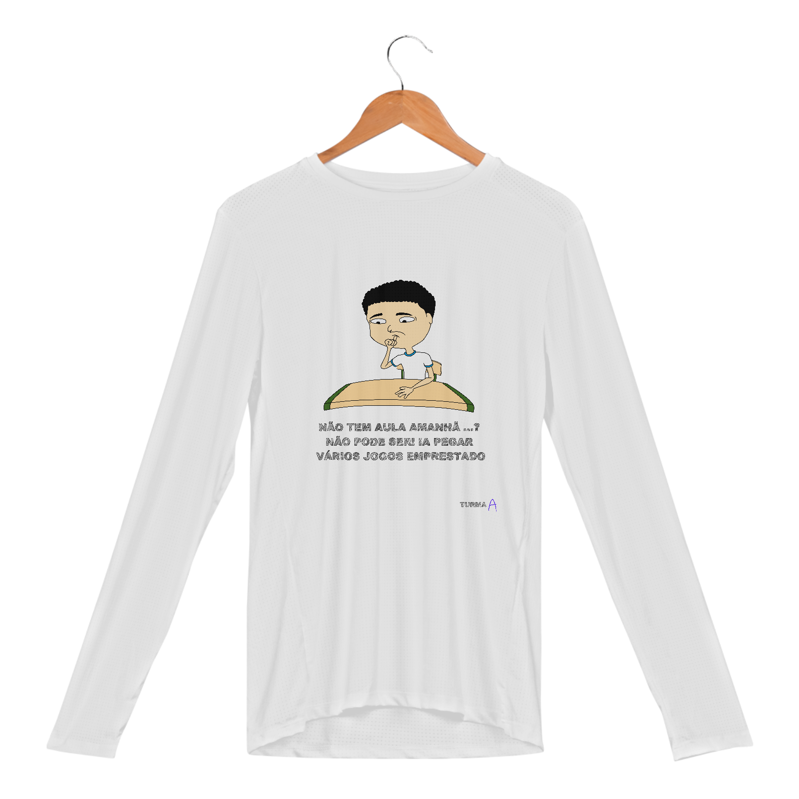 CAMISA MANGA LONGA SPORT DRY UV - JUSTO AMANHÃ