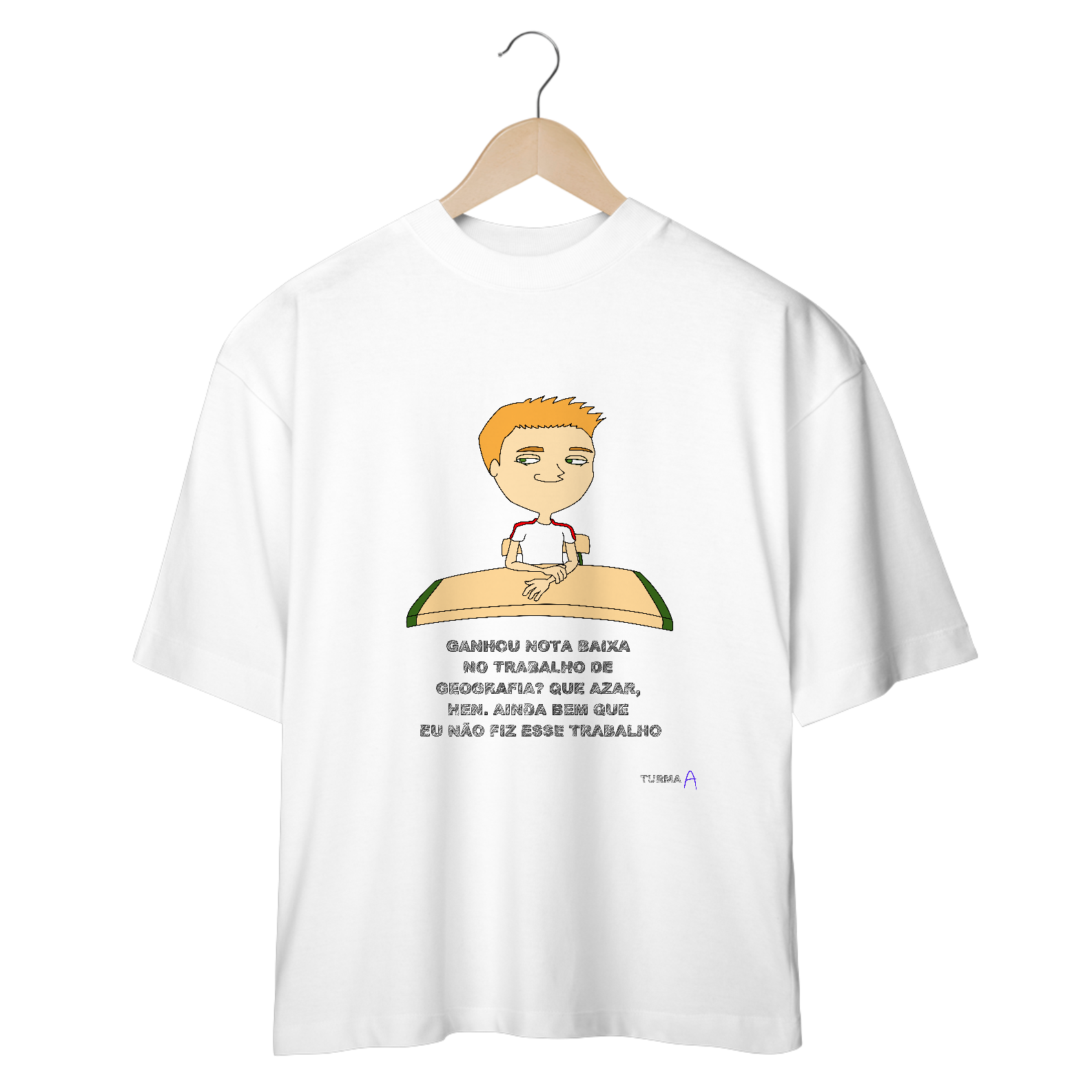 CAMISA OVERSIZED - TRABALHO