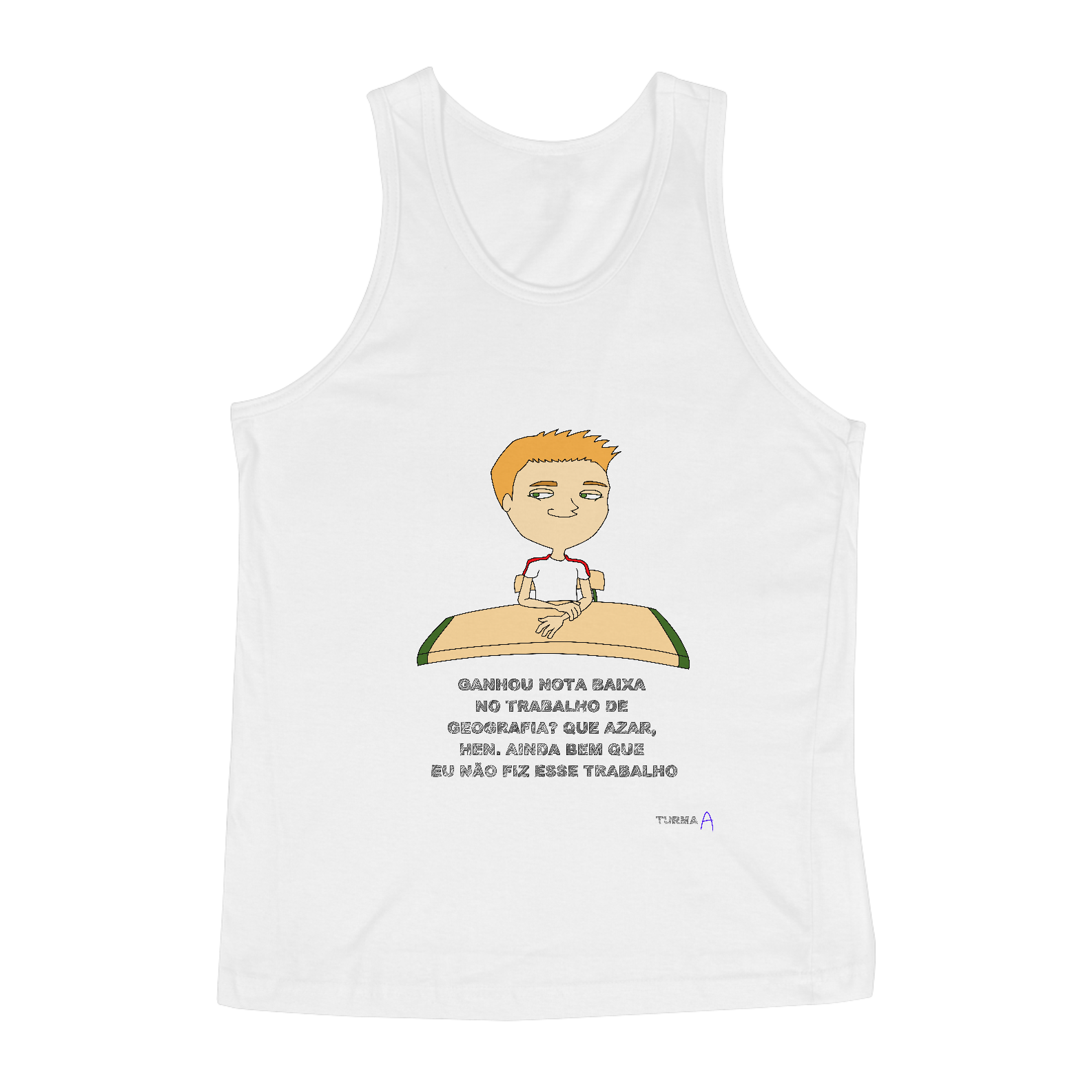 CAMISA REGATA MASCULINA QUALITY - TRABALHO