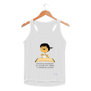 CAMISA REGATA FEMININA SPORT DRY UV - SUSTO