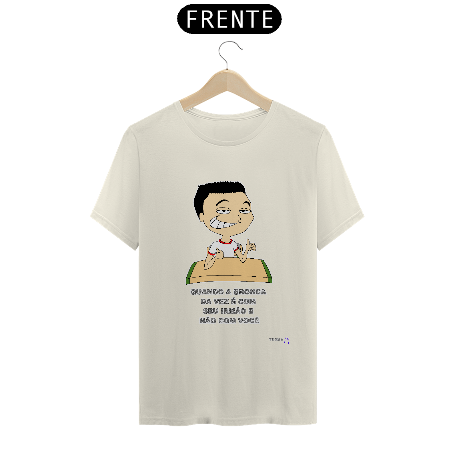 Nome do produto: CAMISA PIMA - SATISFAÇÃO