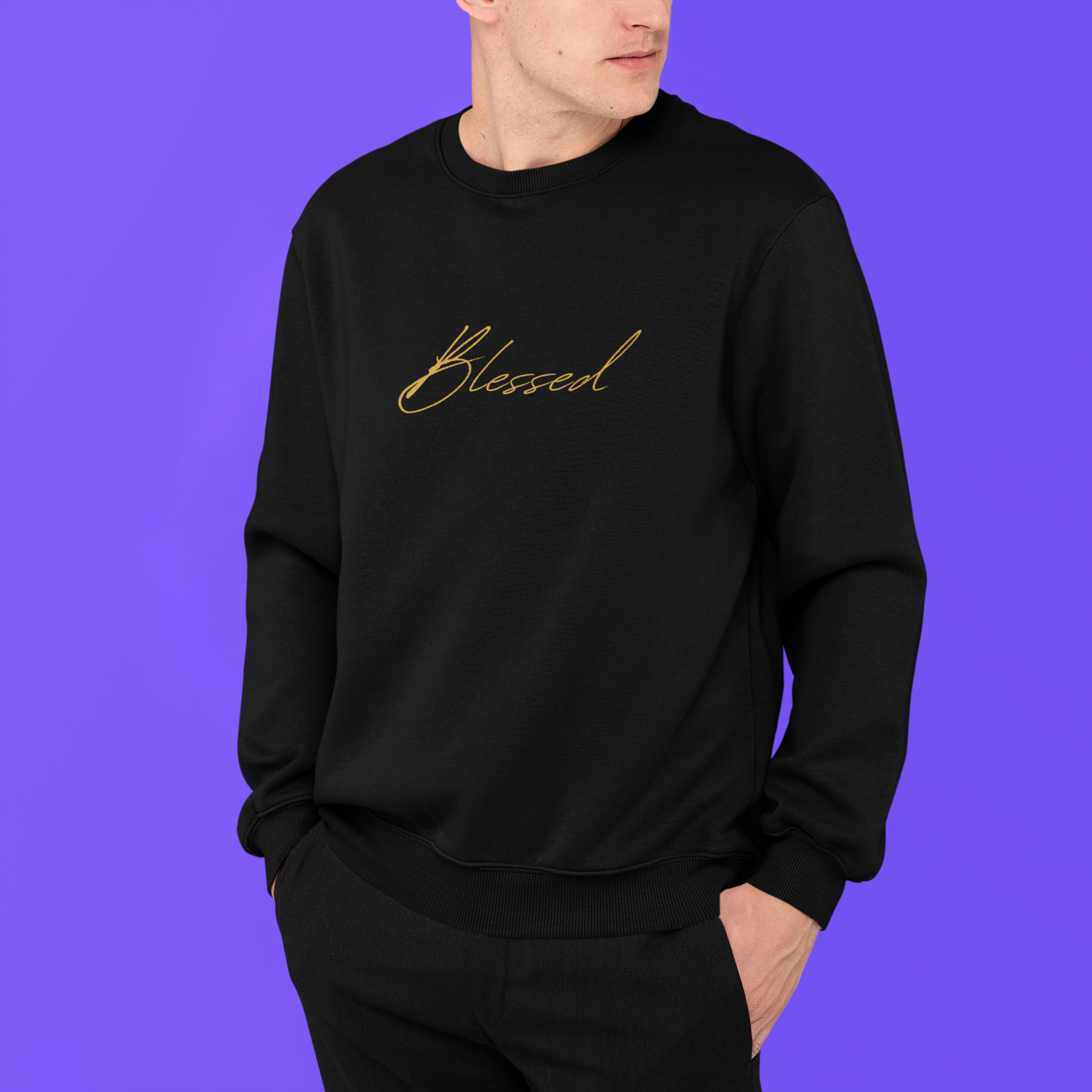 Nome do produto: Moletom unissex blessed