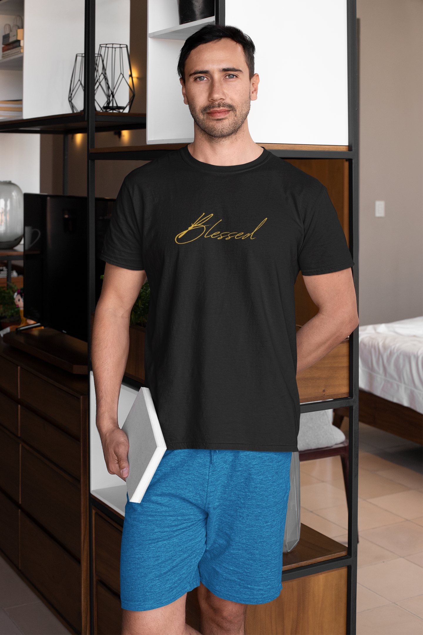 Nome do produto: Camisa unissex blessed