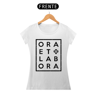 Camiseta Ora Et Labora - Reza e Trabalha