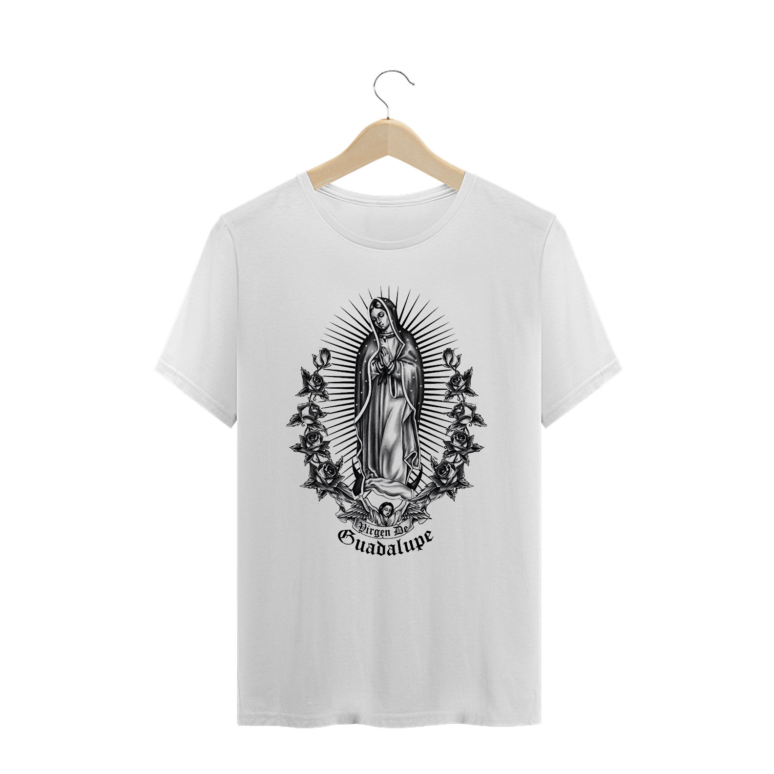 Nome do produto: Camiseta Virgem de Guadalupe