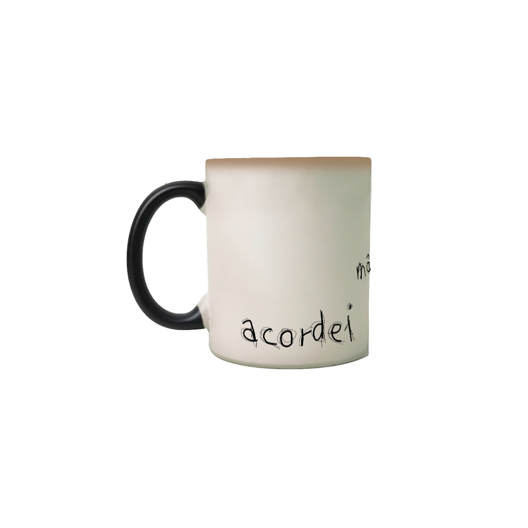 Nome do produto: Caneca Magica Acordei 