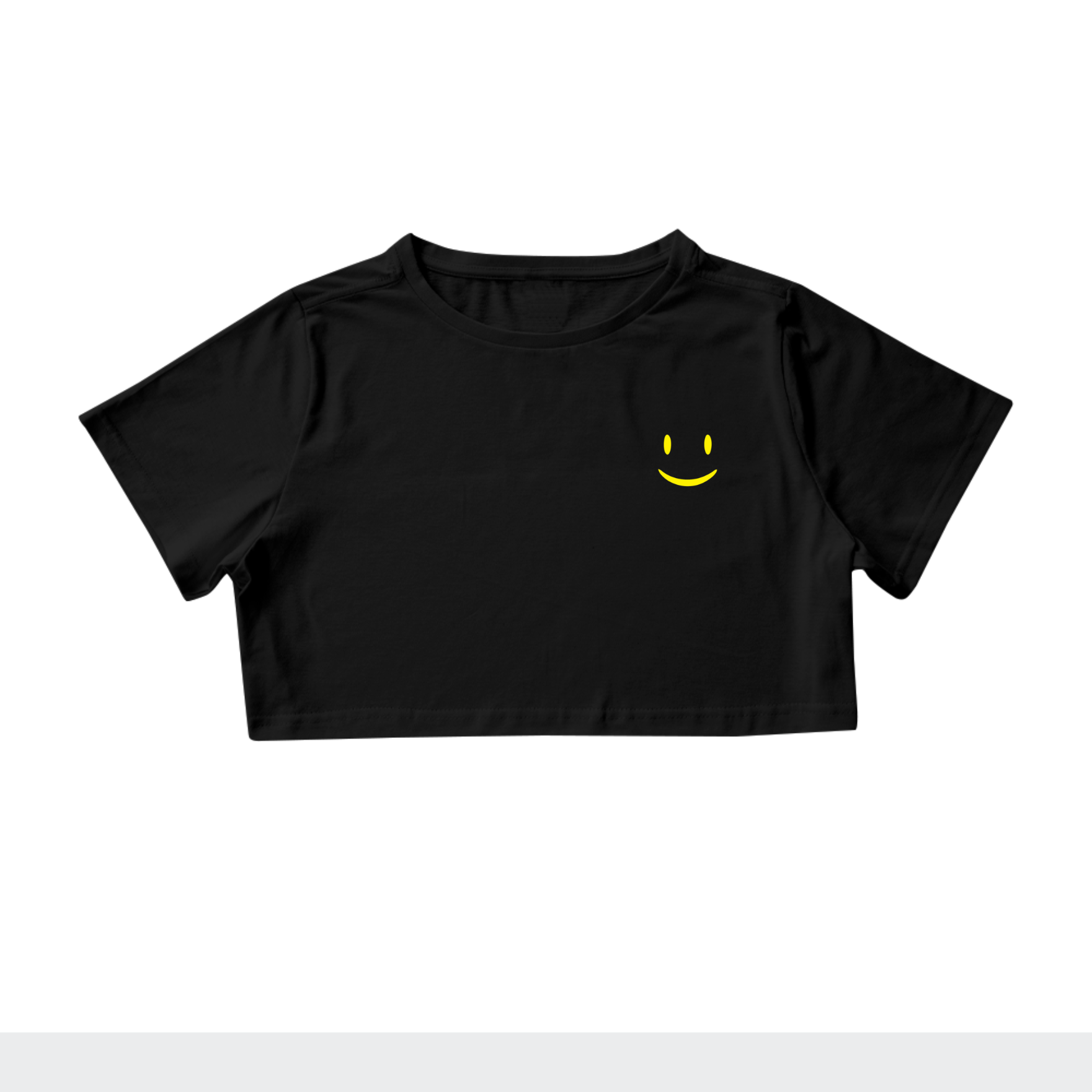 Nome do produto: Cropped Feliz