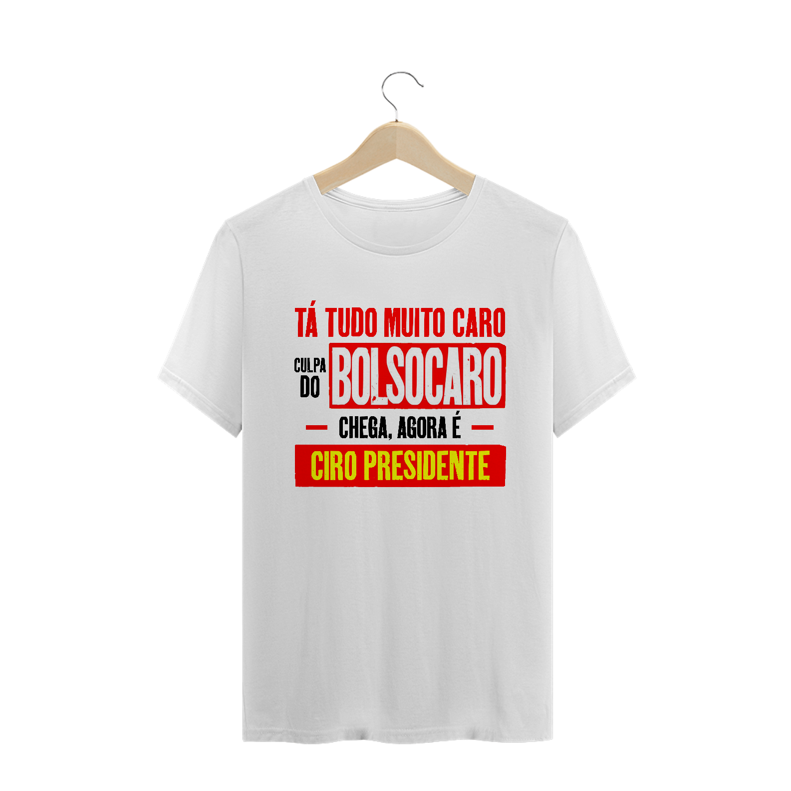 Nome do produto: Camiseta Bolsocaro