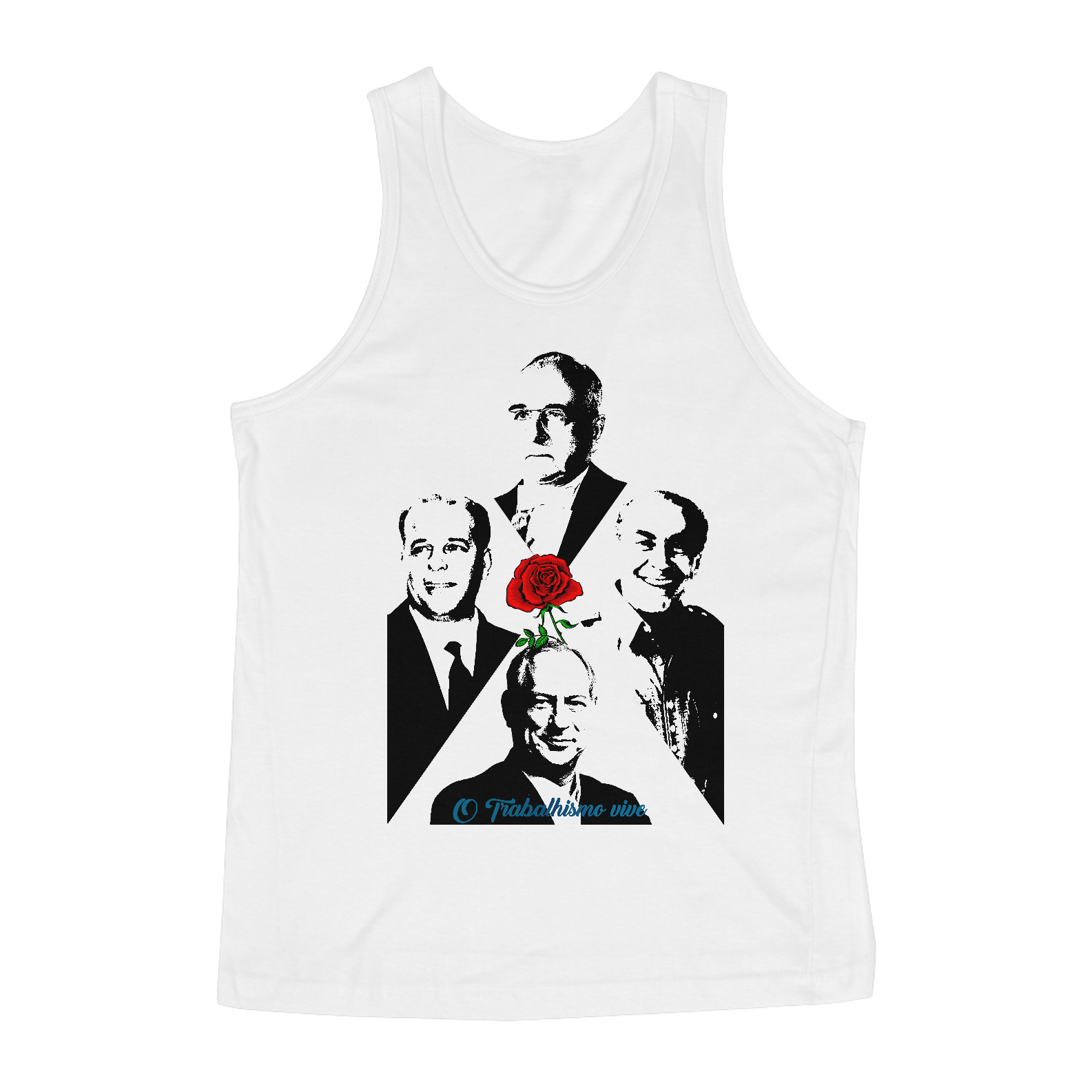 Nome do produto: Camiseta Regata Trabalhismo