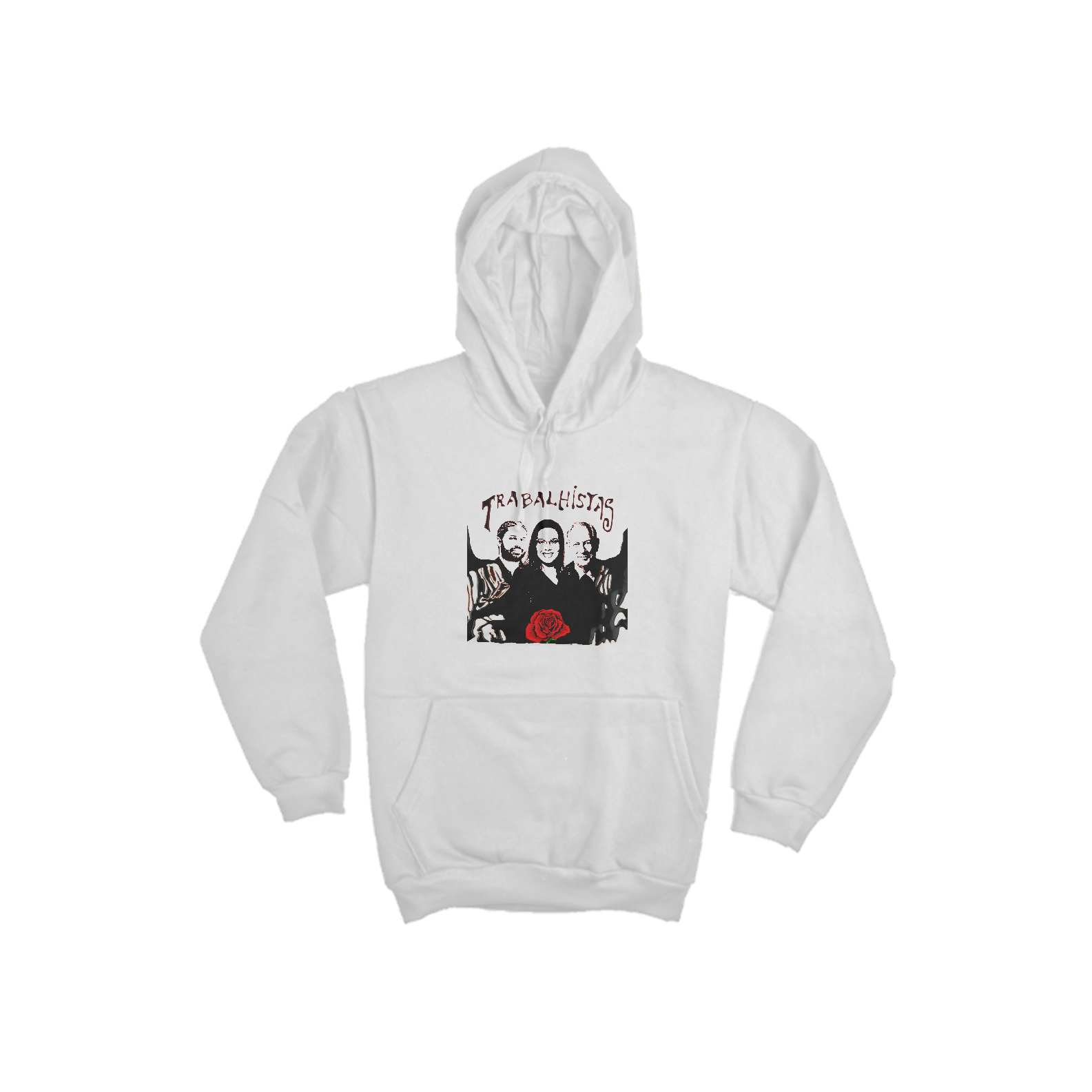 Nome do produto: Moletom com capuz Trabalhistas (Tribalistas)