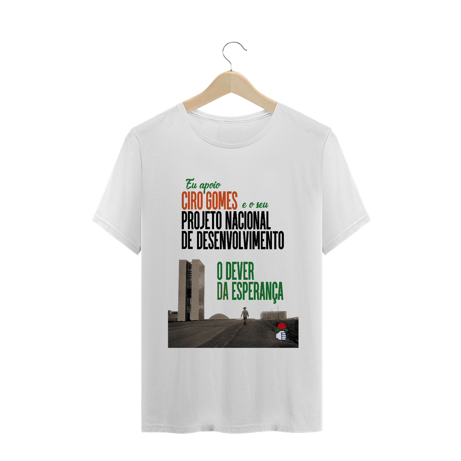 Nome do produto: Camiseta O Dever da Esperança