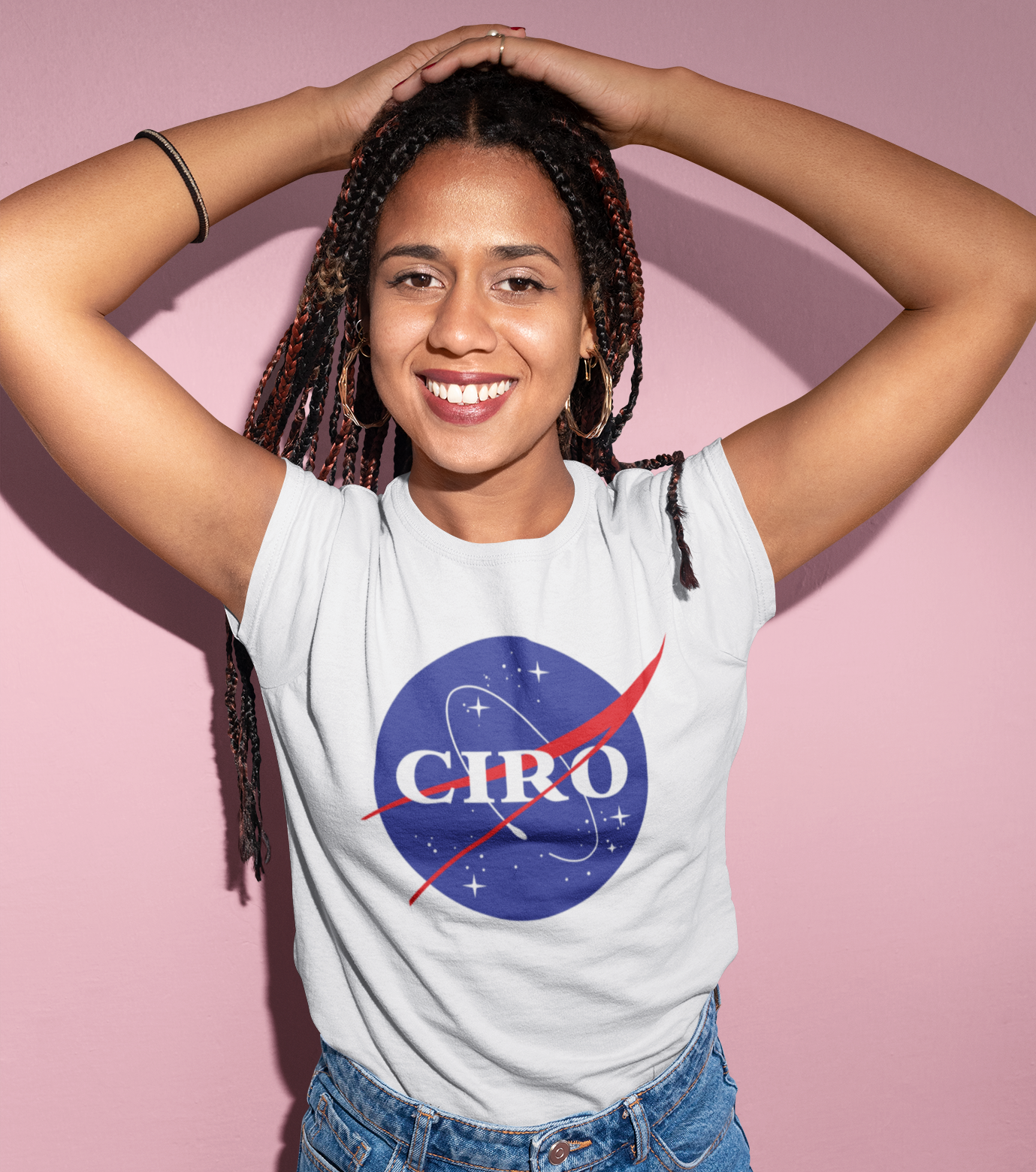 Nome do produto: Camiseta Feminina Ciro (Nasa)