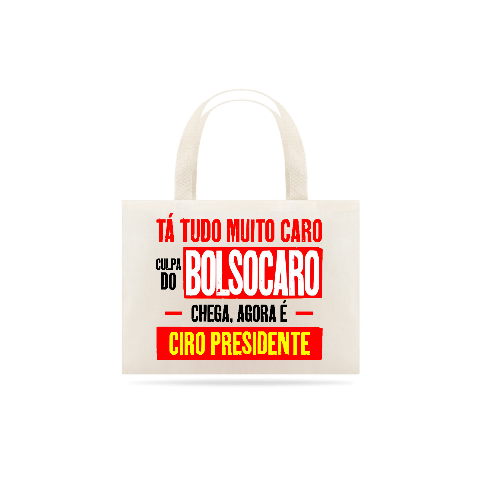 Nome do produto: Ecobag Bolsocaro