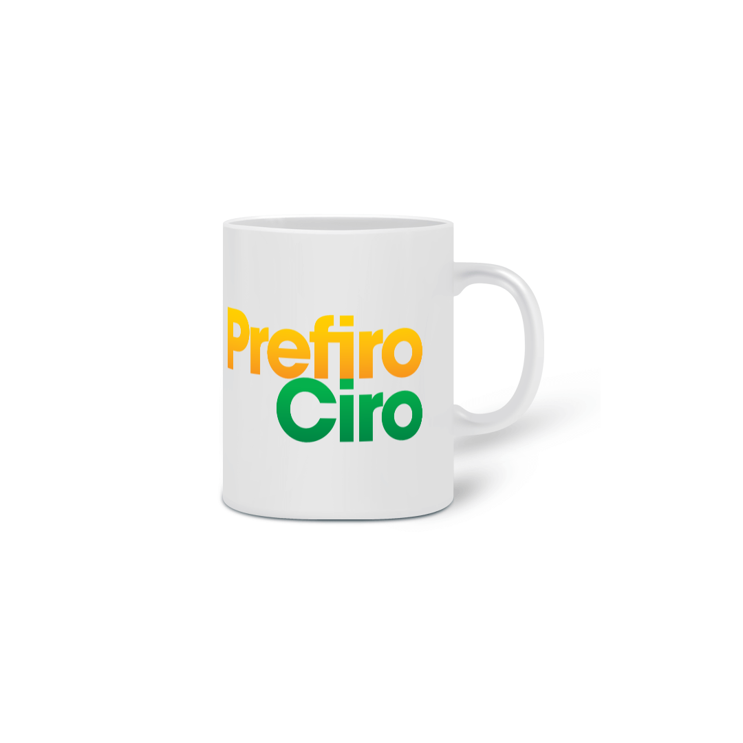 Nome do produto: Caneca Prefiro Ciro