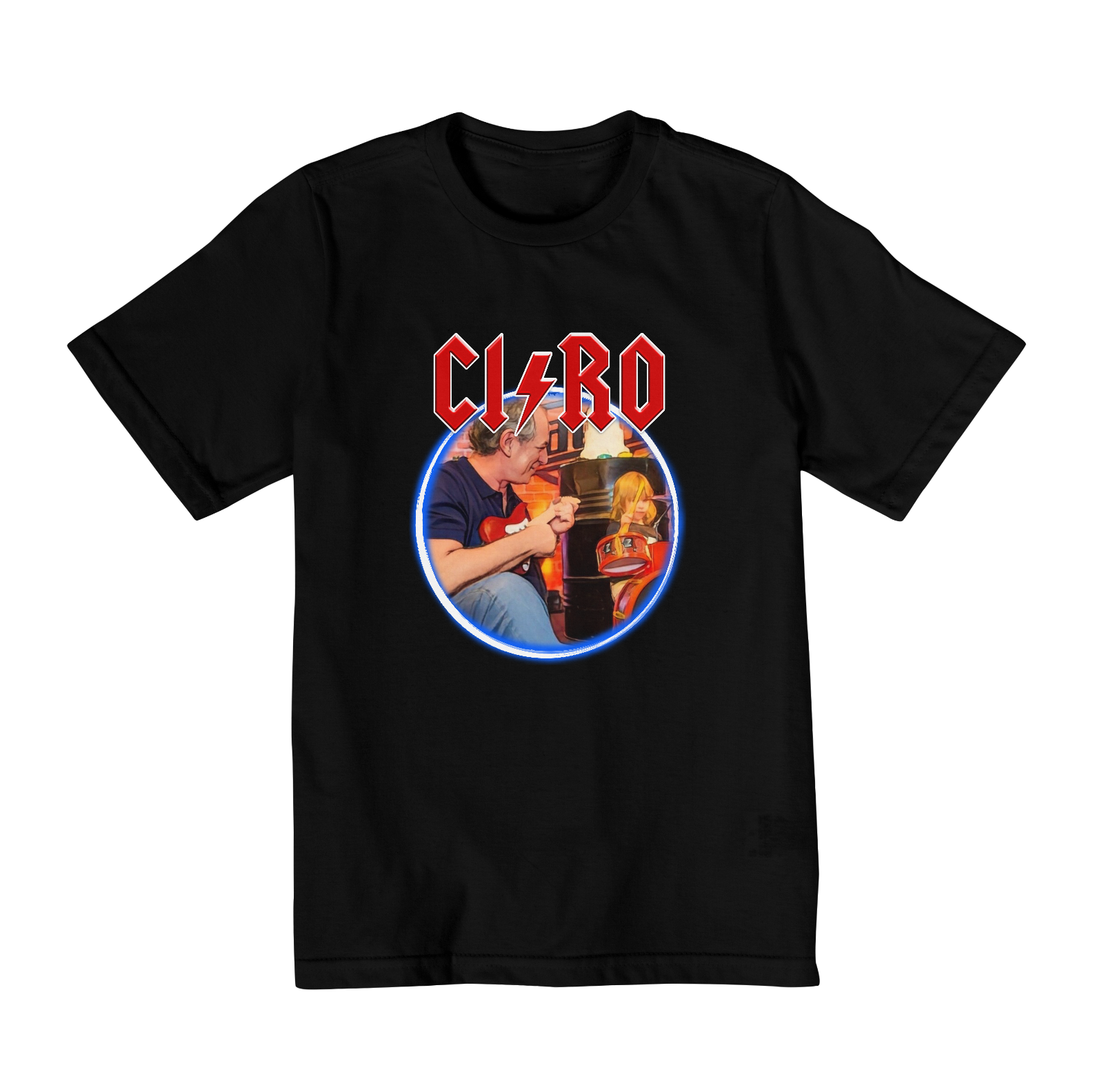 Nome do produto: Camiseta Infantil AC/DCiro