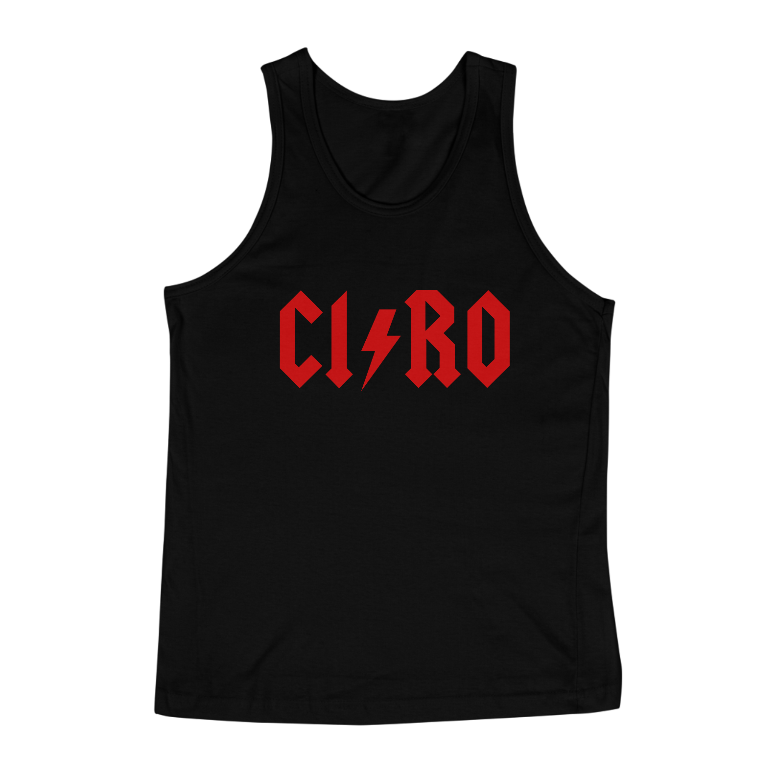 Nome do produto: Camiseta Regata AC/DCiro (versão 2)