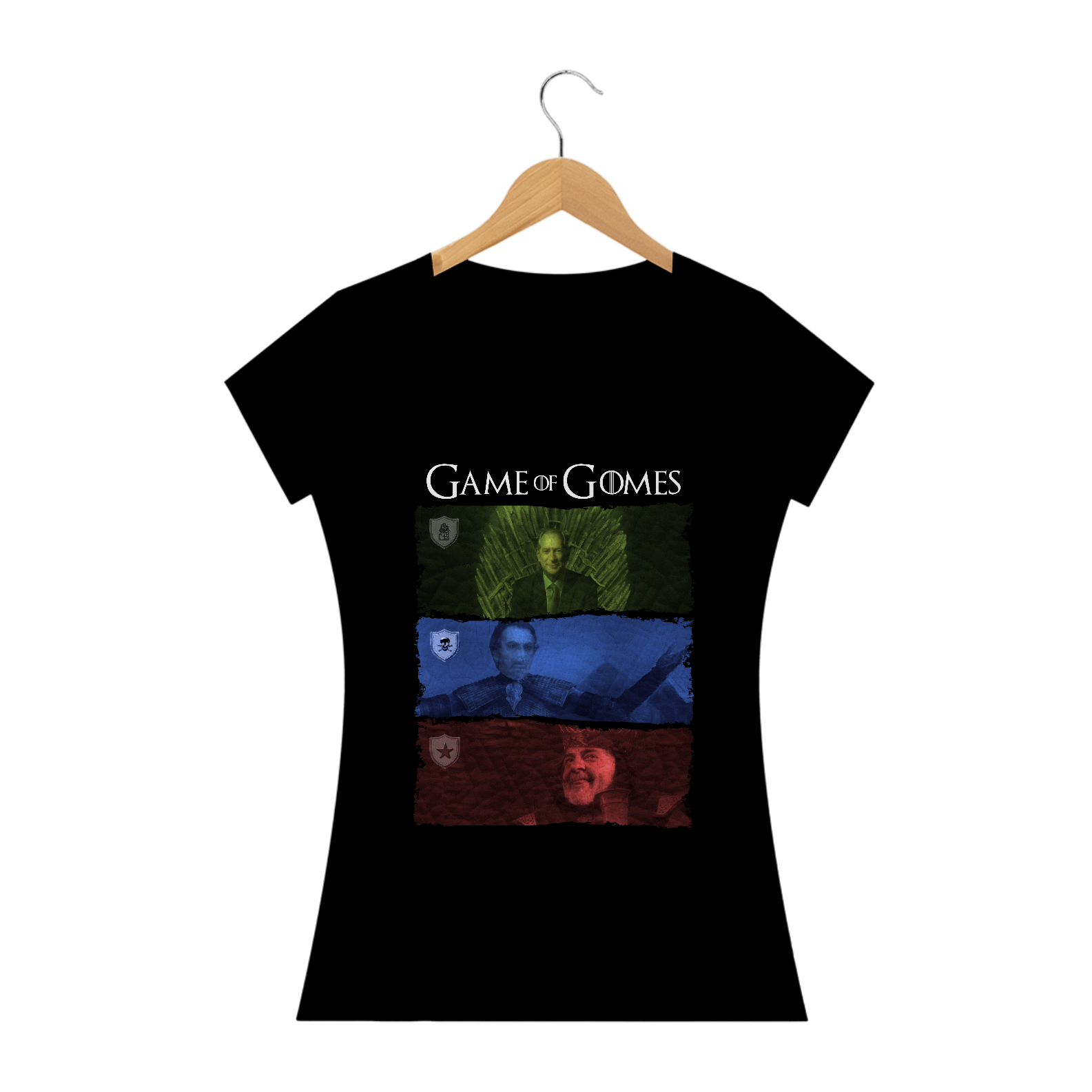 Nome do produto: Camiseta Feminina Game Of Gomes