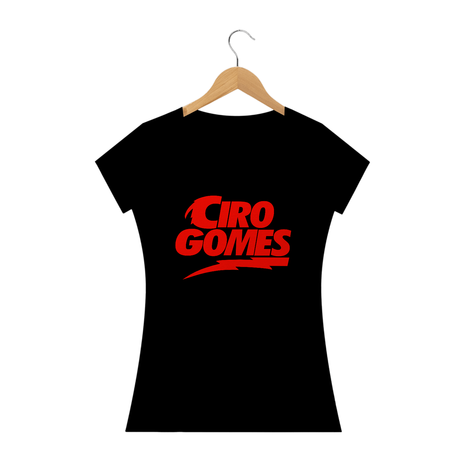 Nome do produto: Camiseta Feminina Ciro Bowie (Versão 2)
