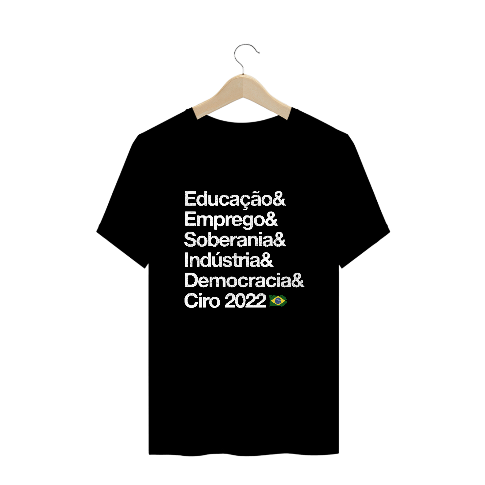 Nome do produto: Camiseta Plus Size & Ciro 2022 