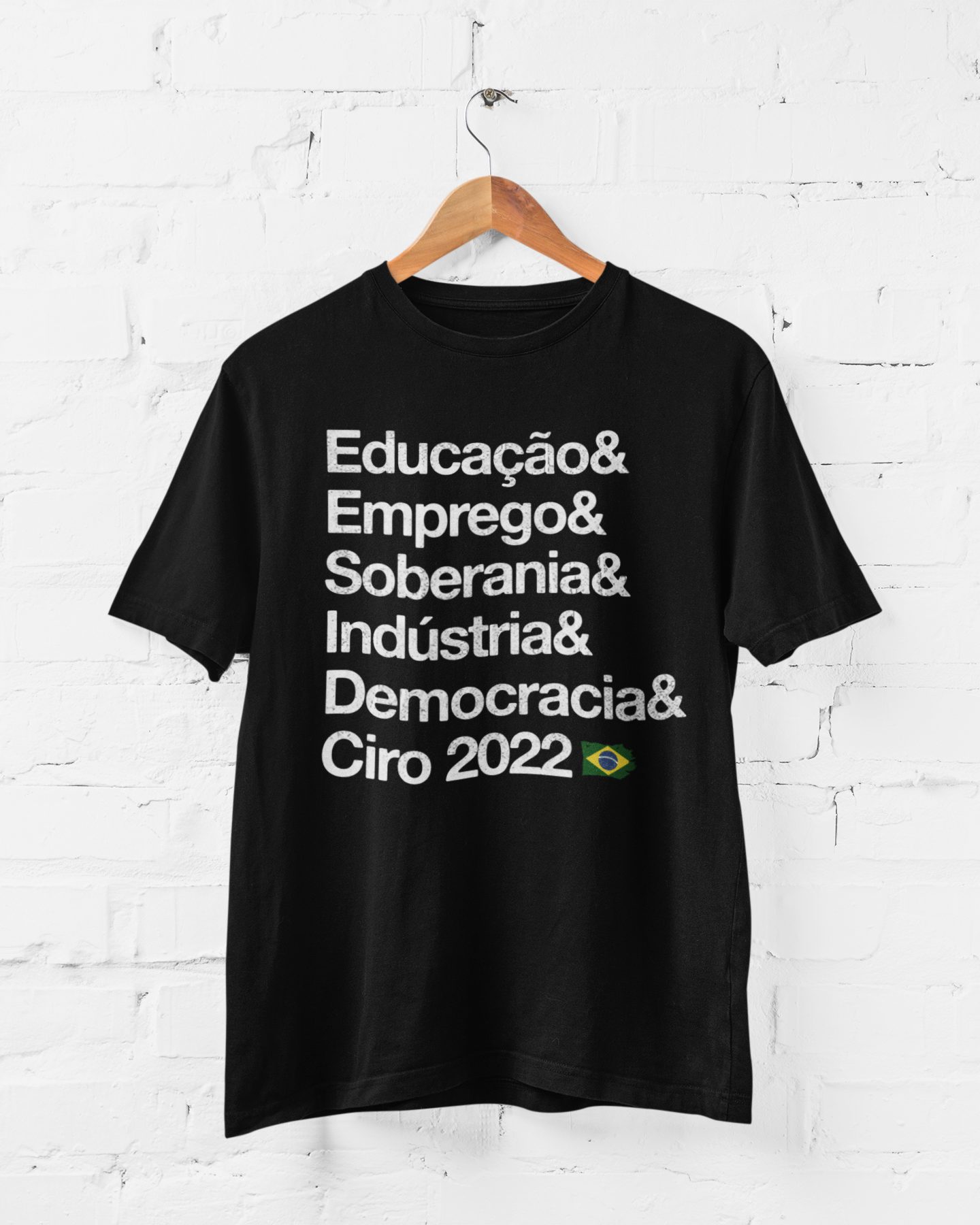 Nome do produto: Camiseta & Ciro 2022