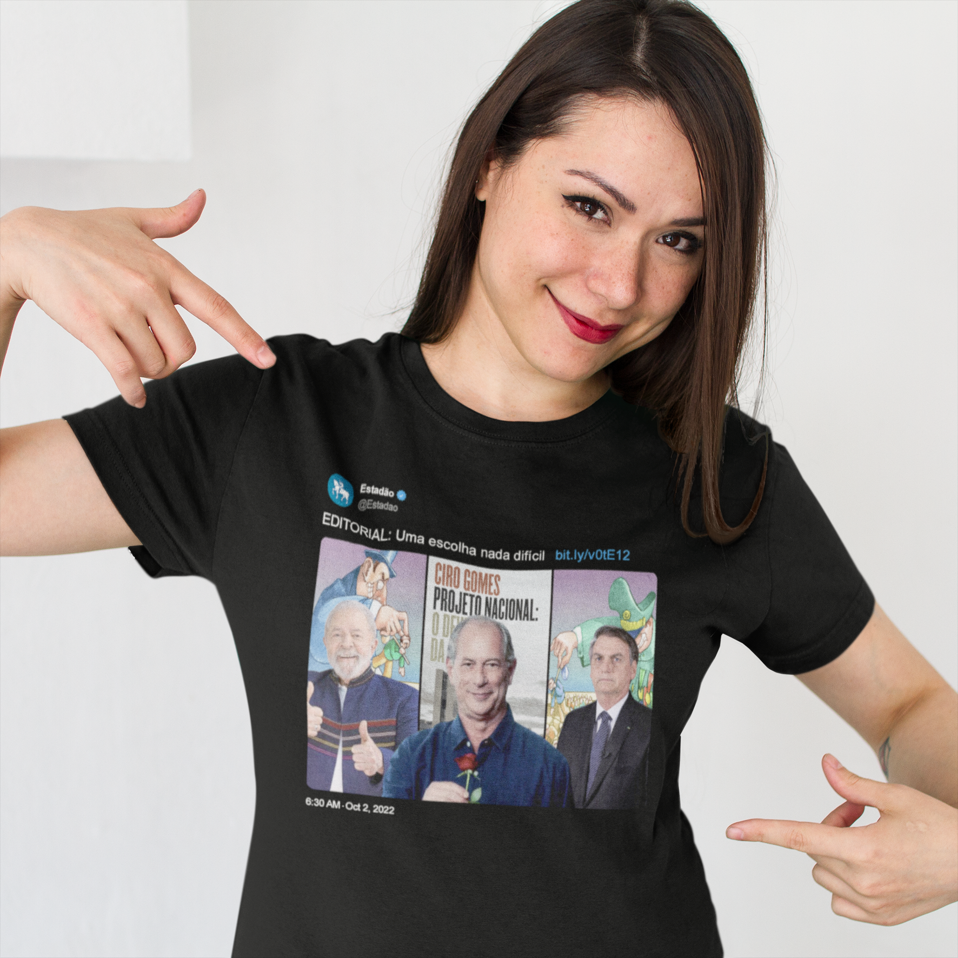 Nome do produto: Camiseta Uma escolha nada difícil (Versão 2)