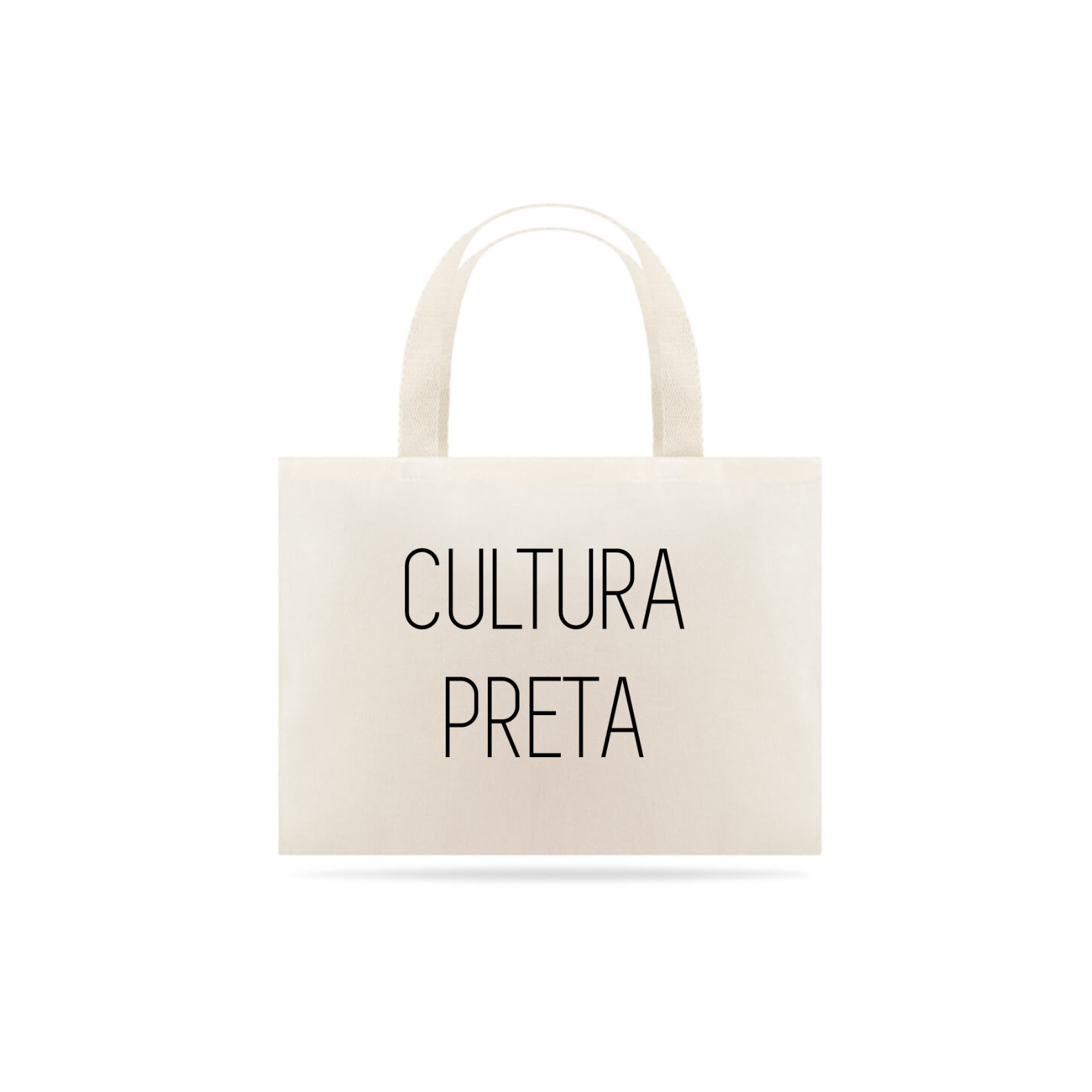 Nome do produto: Eco Bag Cultura Preta