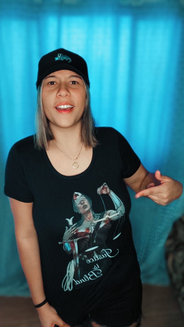 Nome do produto: A JUSTIÇA E CEGA