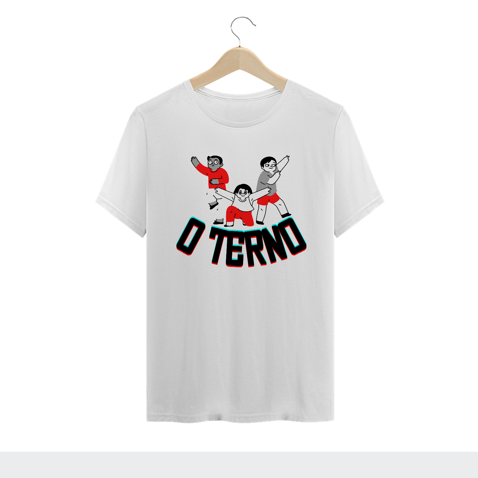 Nome do produto: CAMISETA ROCK - O TERNO