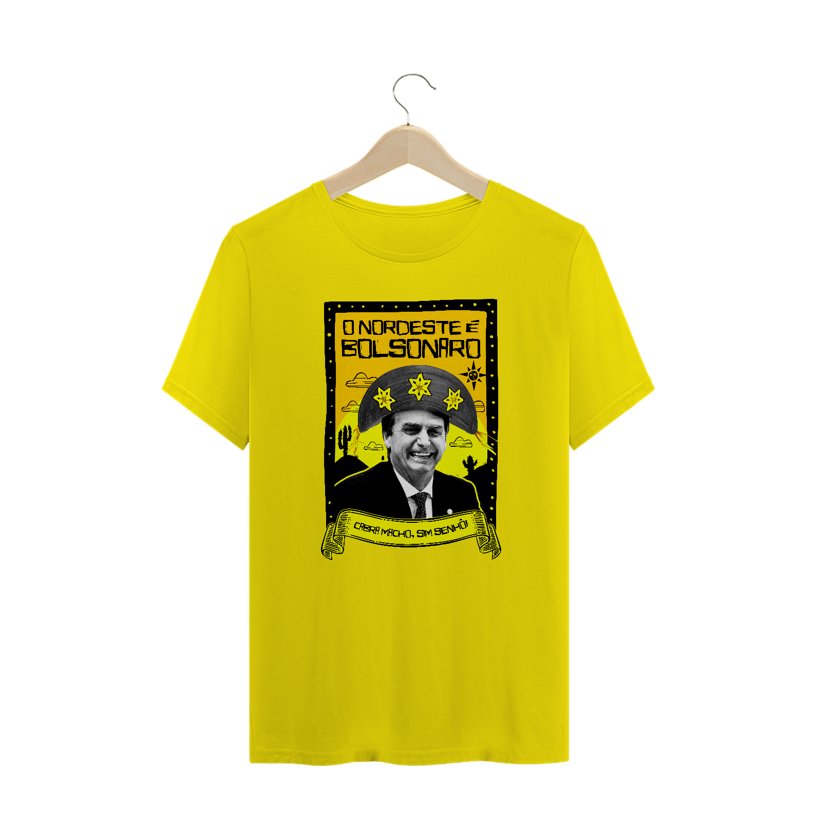 Nome do produto  Camisa Masculina - Bolsonaro Nordeste - Um Patriota