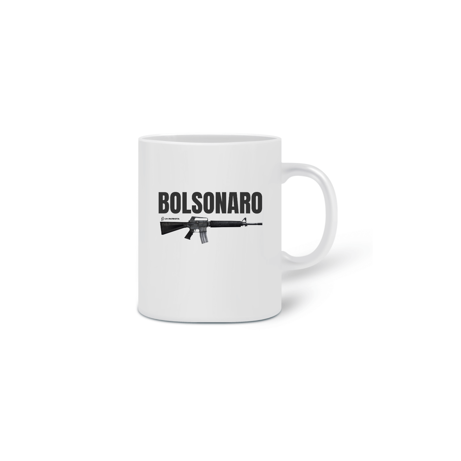 Nome do produto  Caneca - Bolsonaro Armamento - Um Patriota