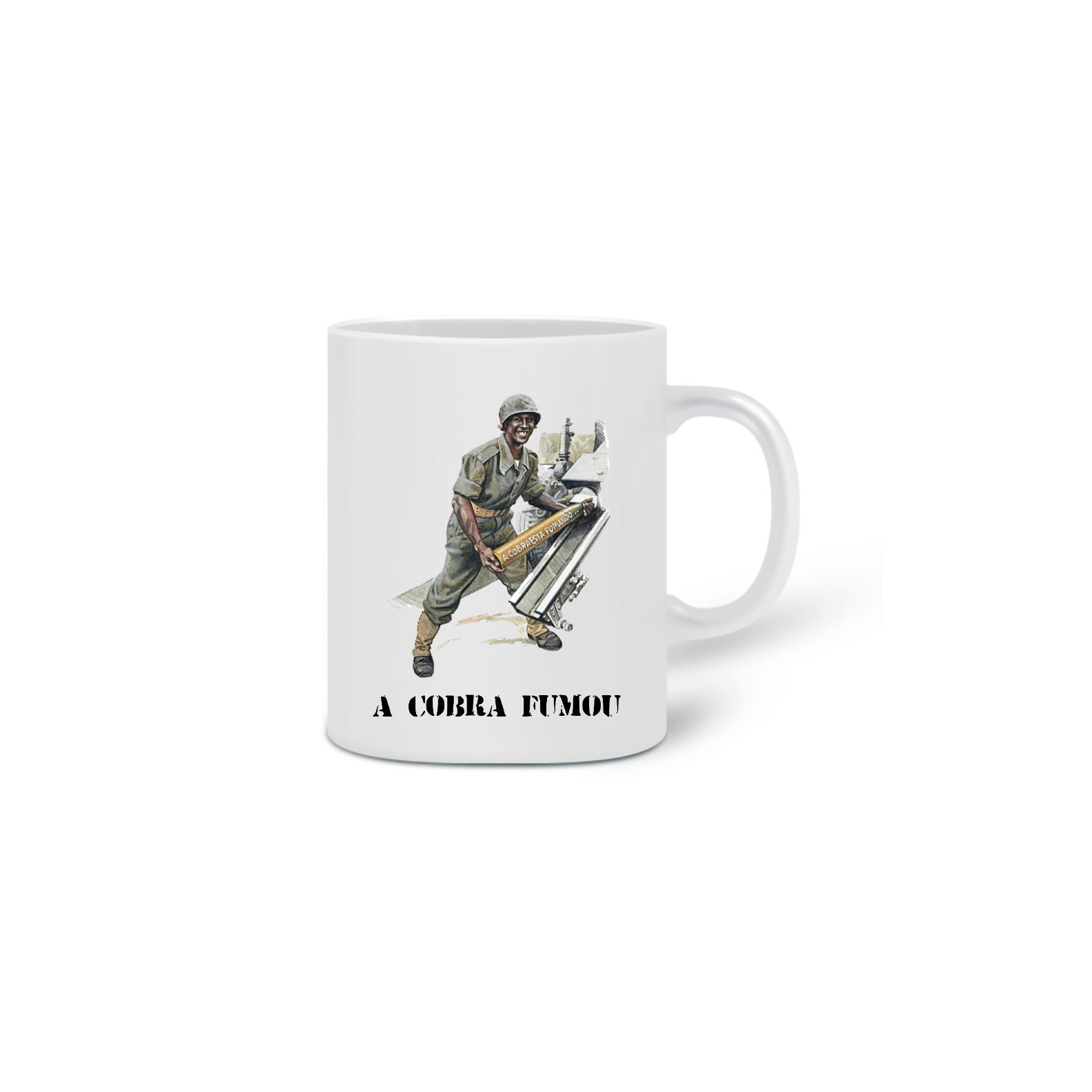 Nome do produto: Caneca a Cobra Fumou