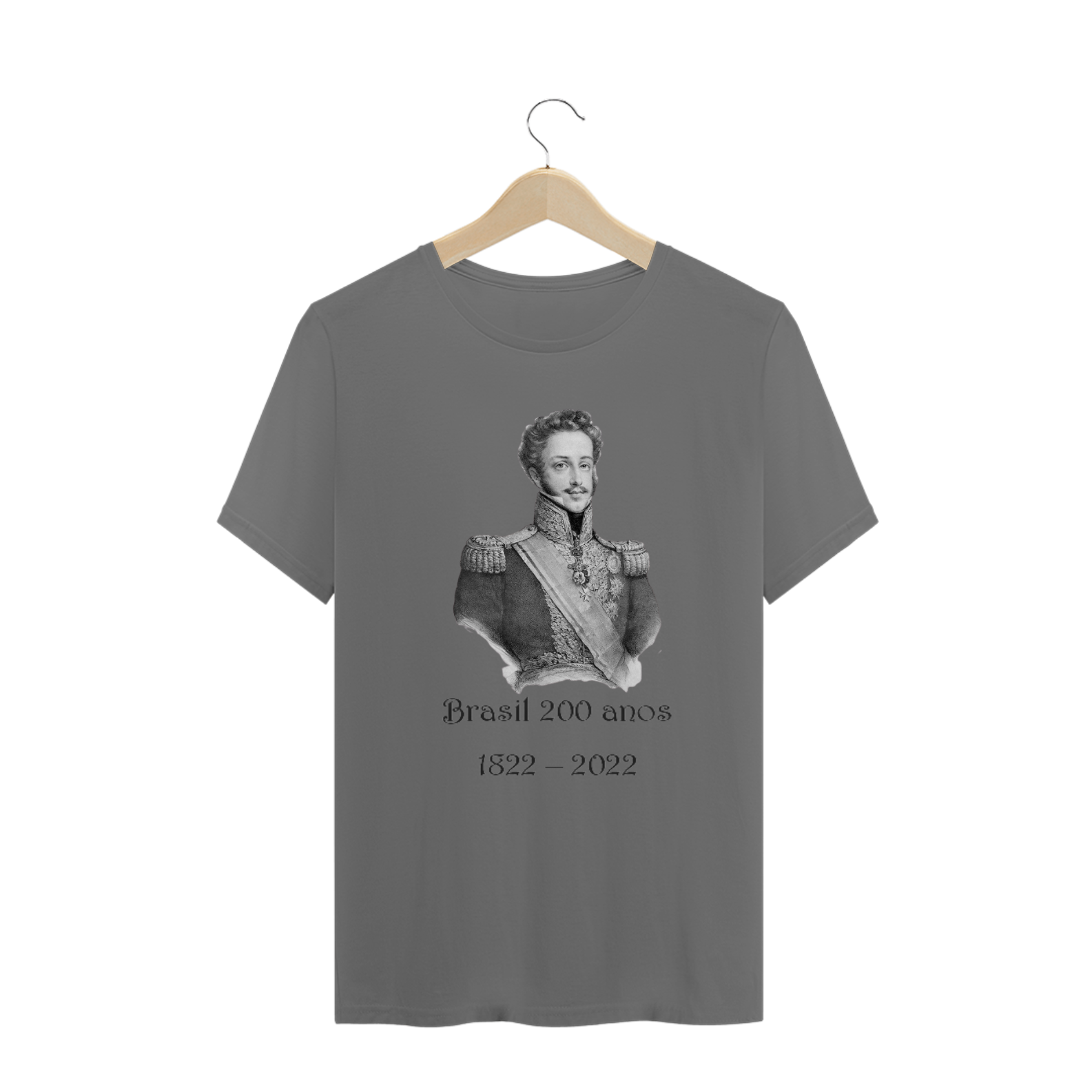 Nome do produto: Camiseta Bicentenário - Dom Pedro Mod I
