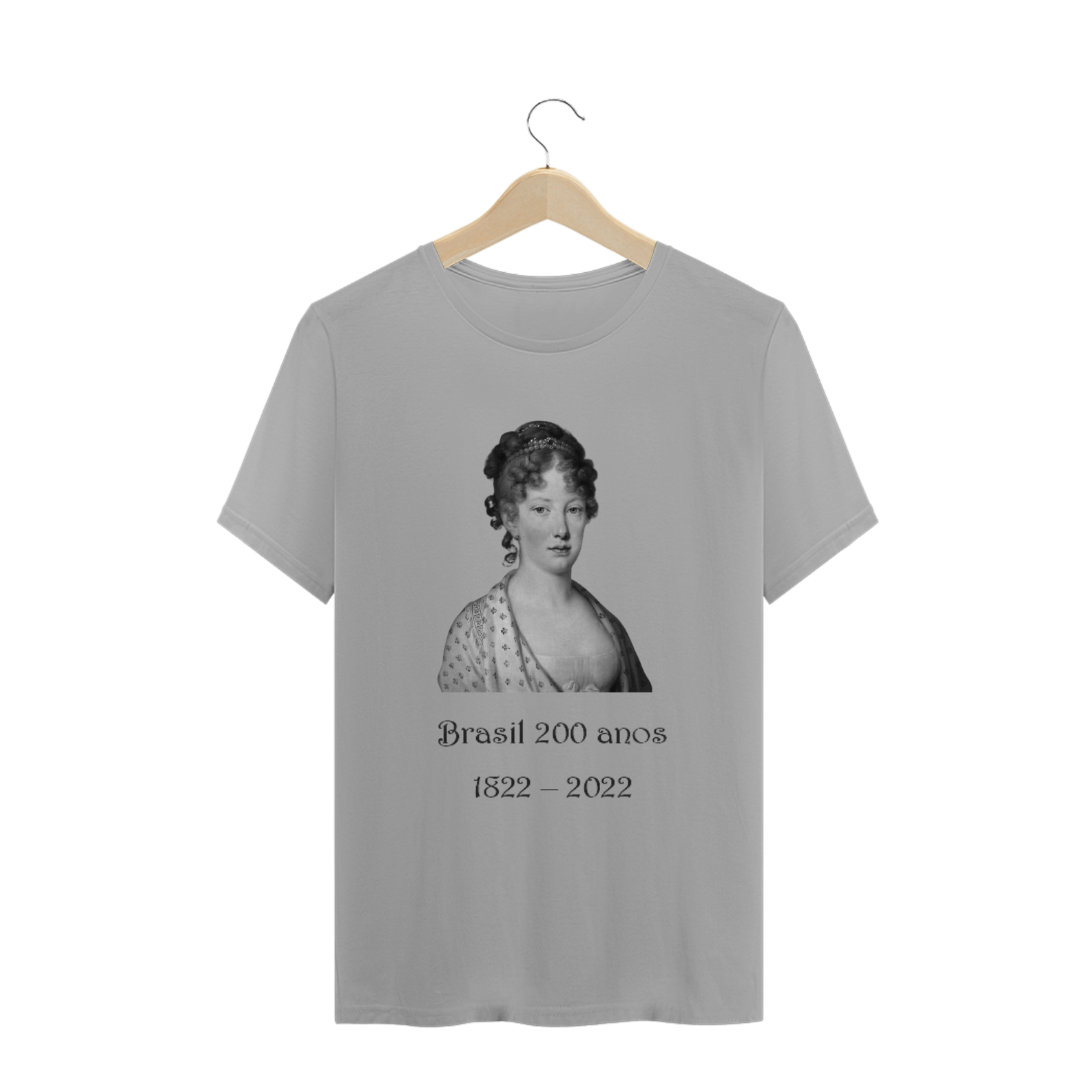 Nome do produto: Camiseta Bicentenário - Dona Leopoldina