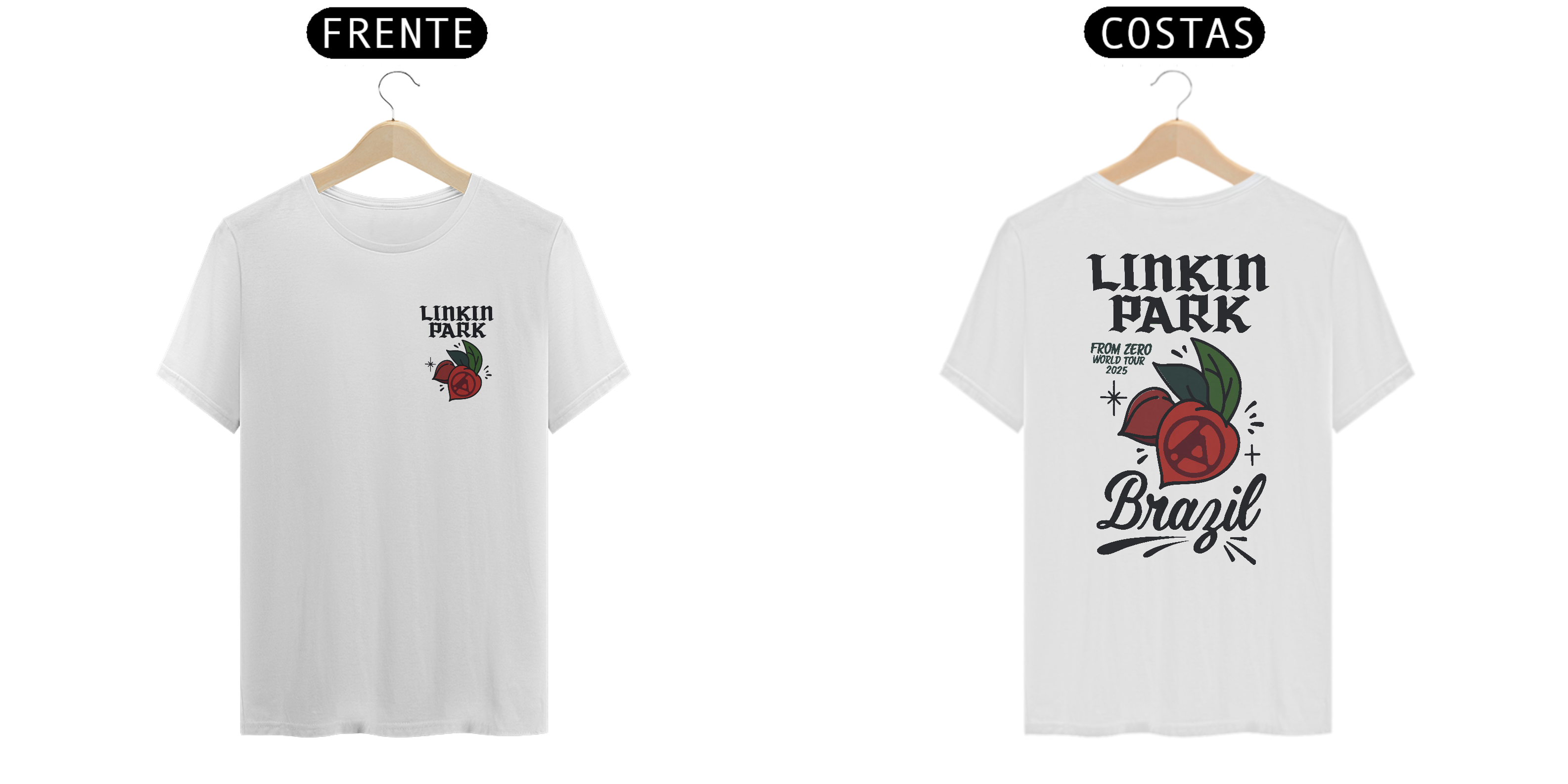 CAMISA - FROM ZERO WORLD TOUR BRAZIL | LINKIN PARK 