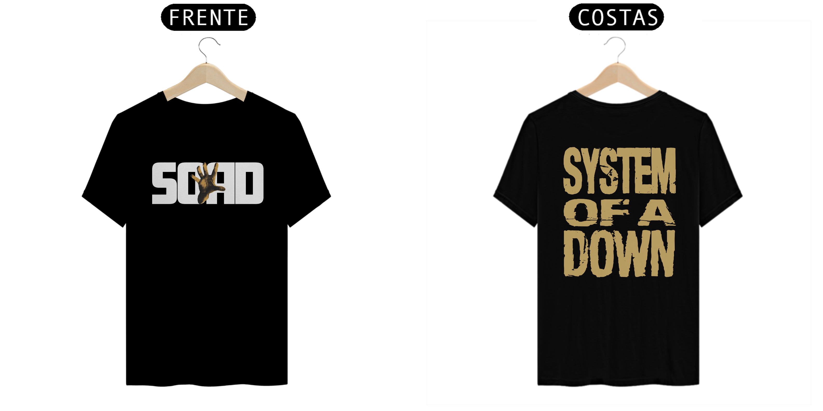 CAMISA - SOAD | SYSTEM OF A DOWN