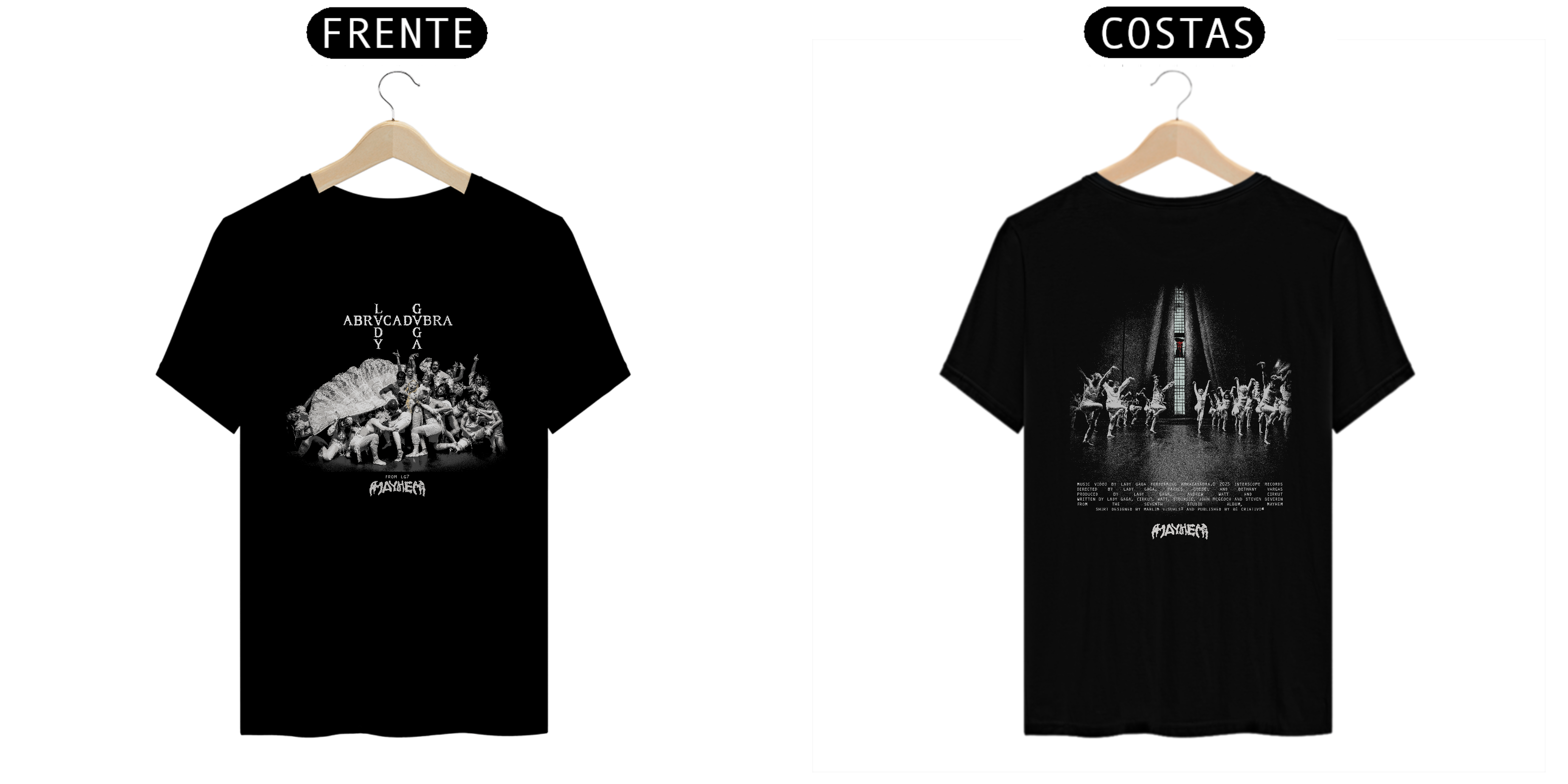 CAMISA - ABRACADABRA | LADY GAGA