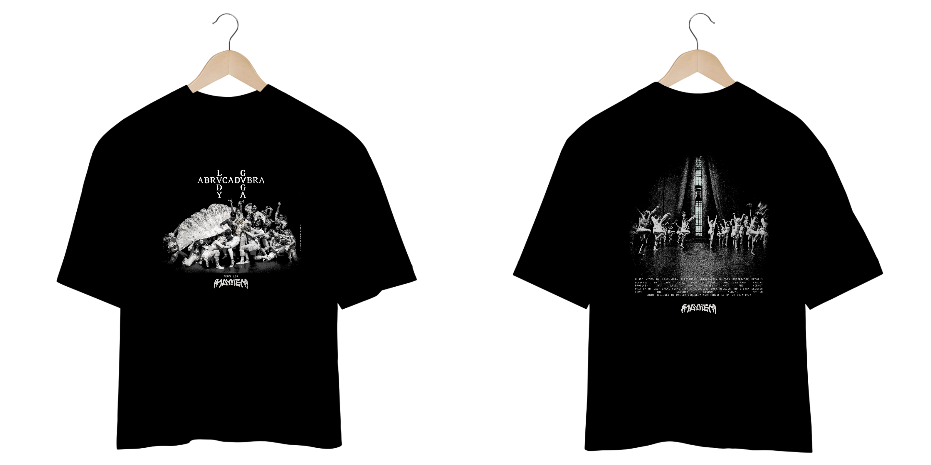 CAMISA OVERSIZED - ABRACADABRA | LADY GAGA