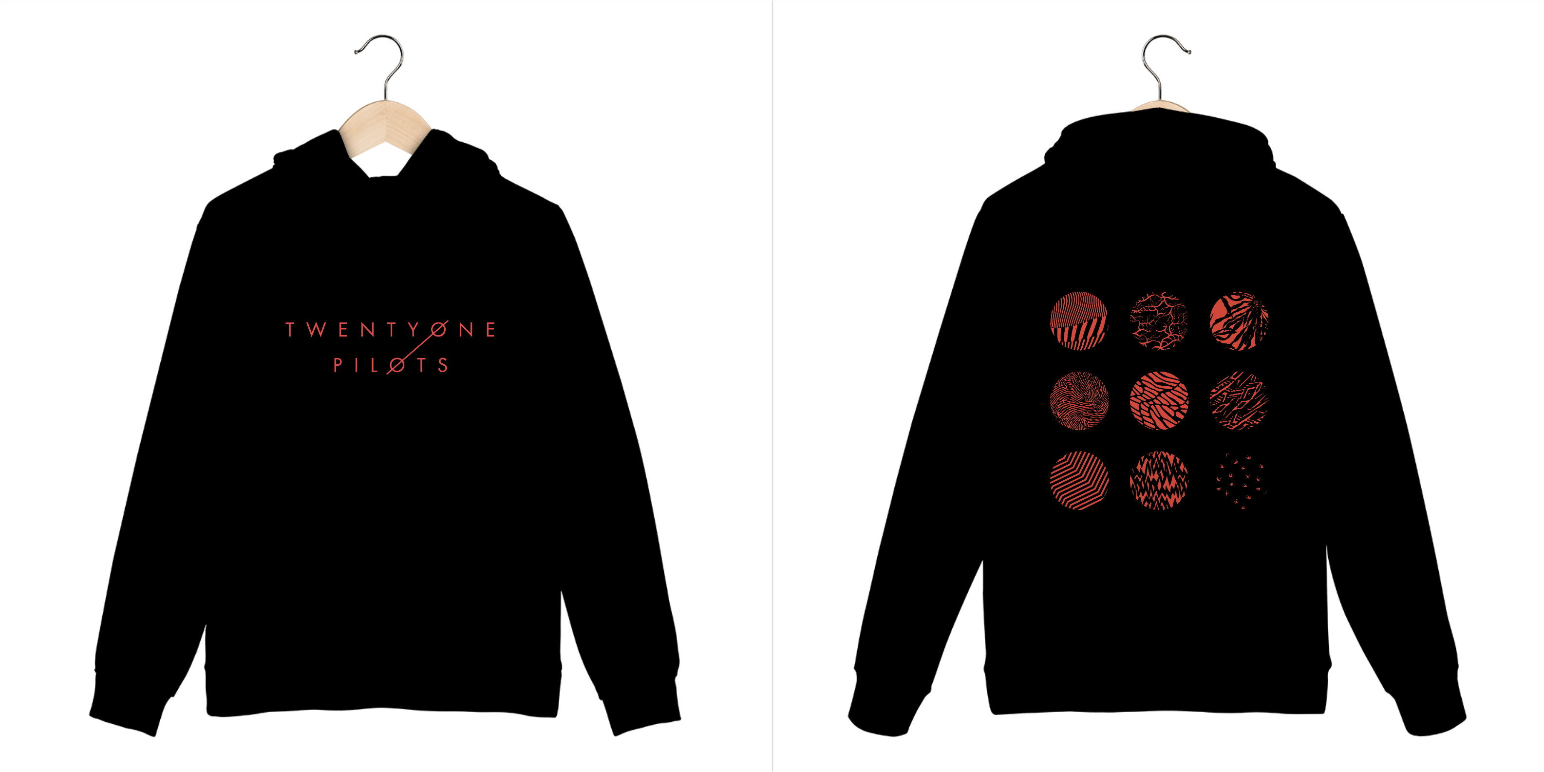 MOLETOM CANGURU - BLURRYFACE 10 ANOS | TWENTY ONE PILOTS