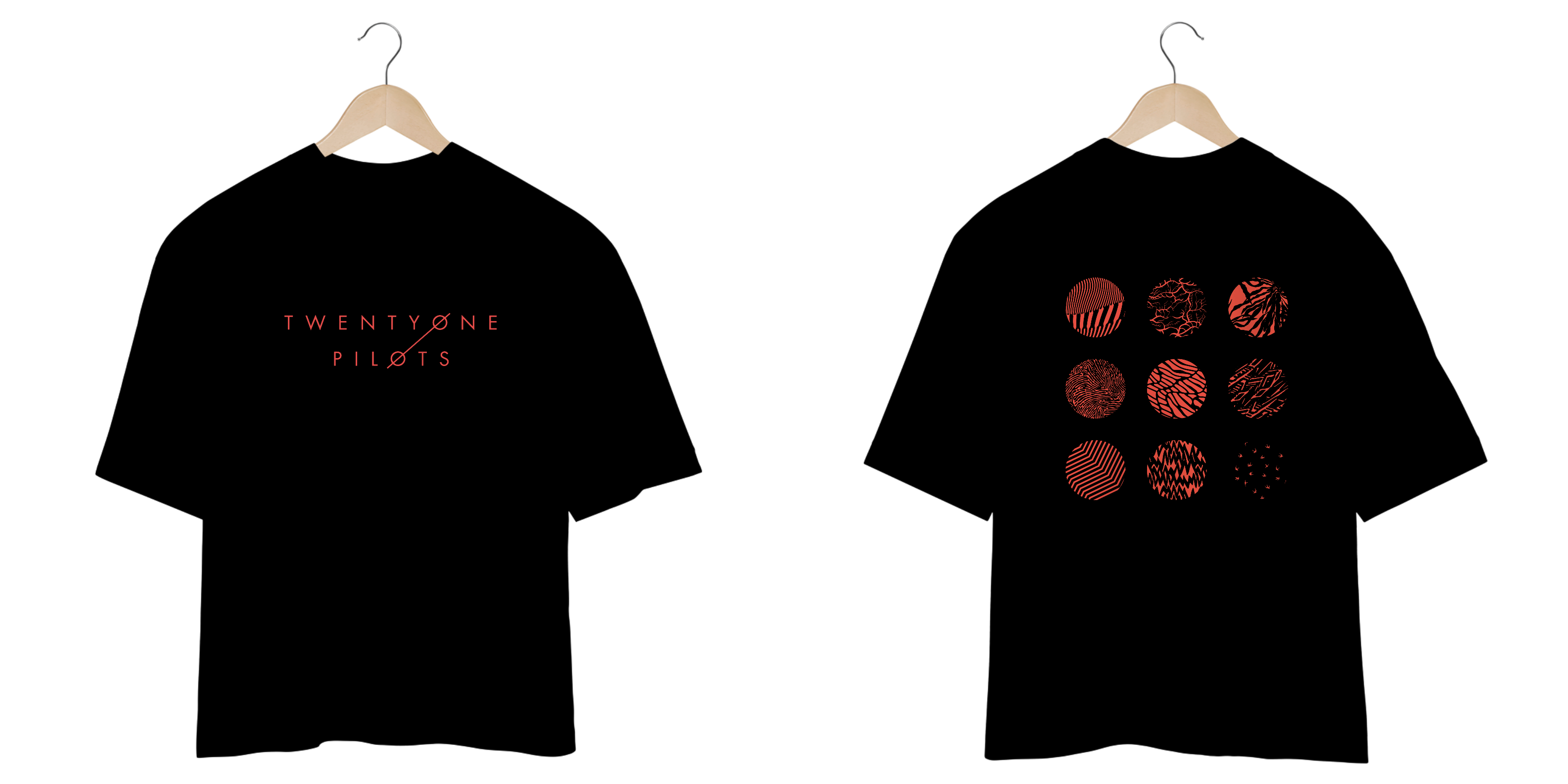 CAMISA OVERSIZED - BLURRYFACE 10 ANOS | TWENTY ONE PILOTS